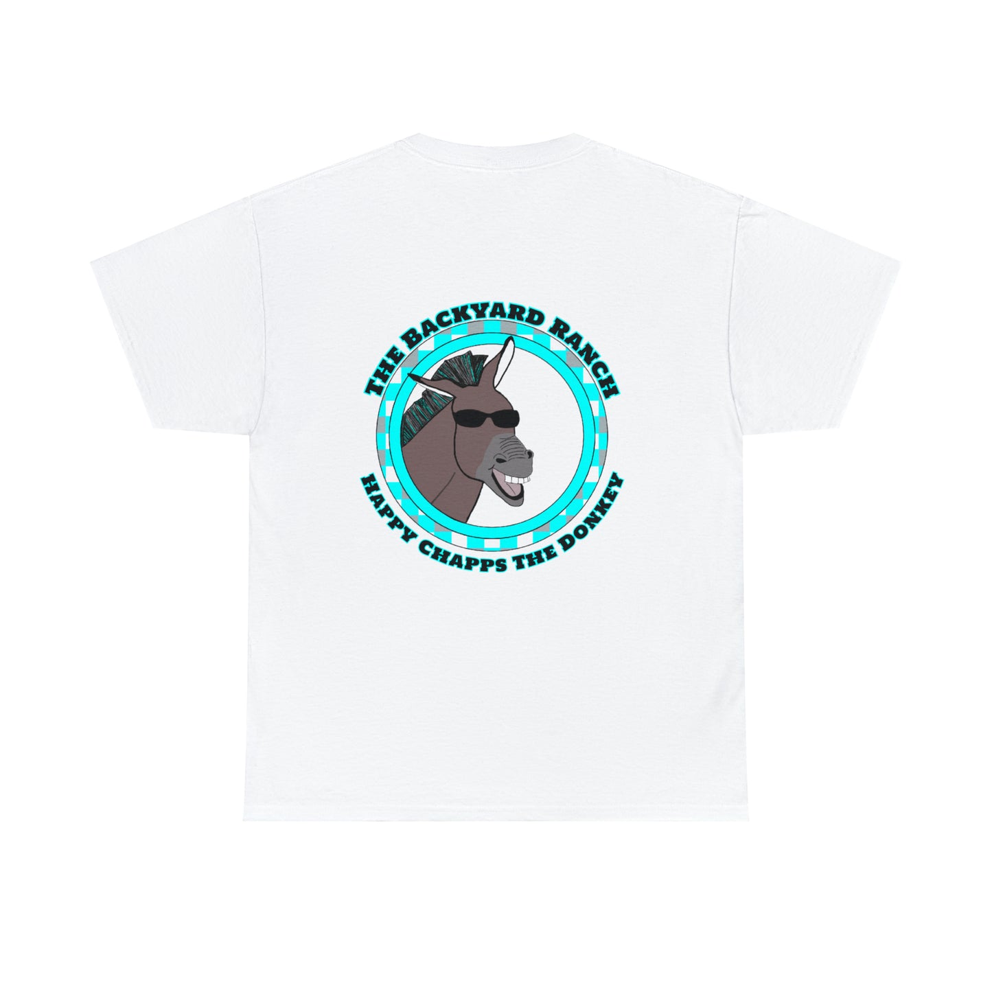 Happy Chapps The Donkey  Unisex Heavy Cotton Tee