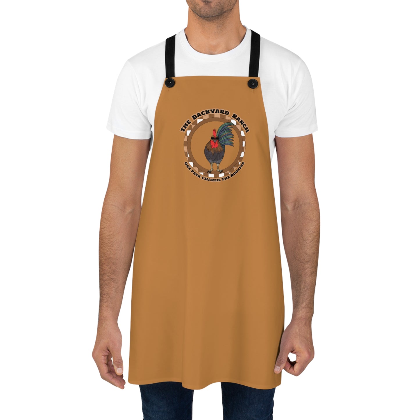 One Peck Charlie The Rooster  Apron