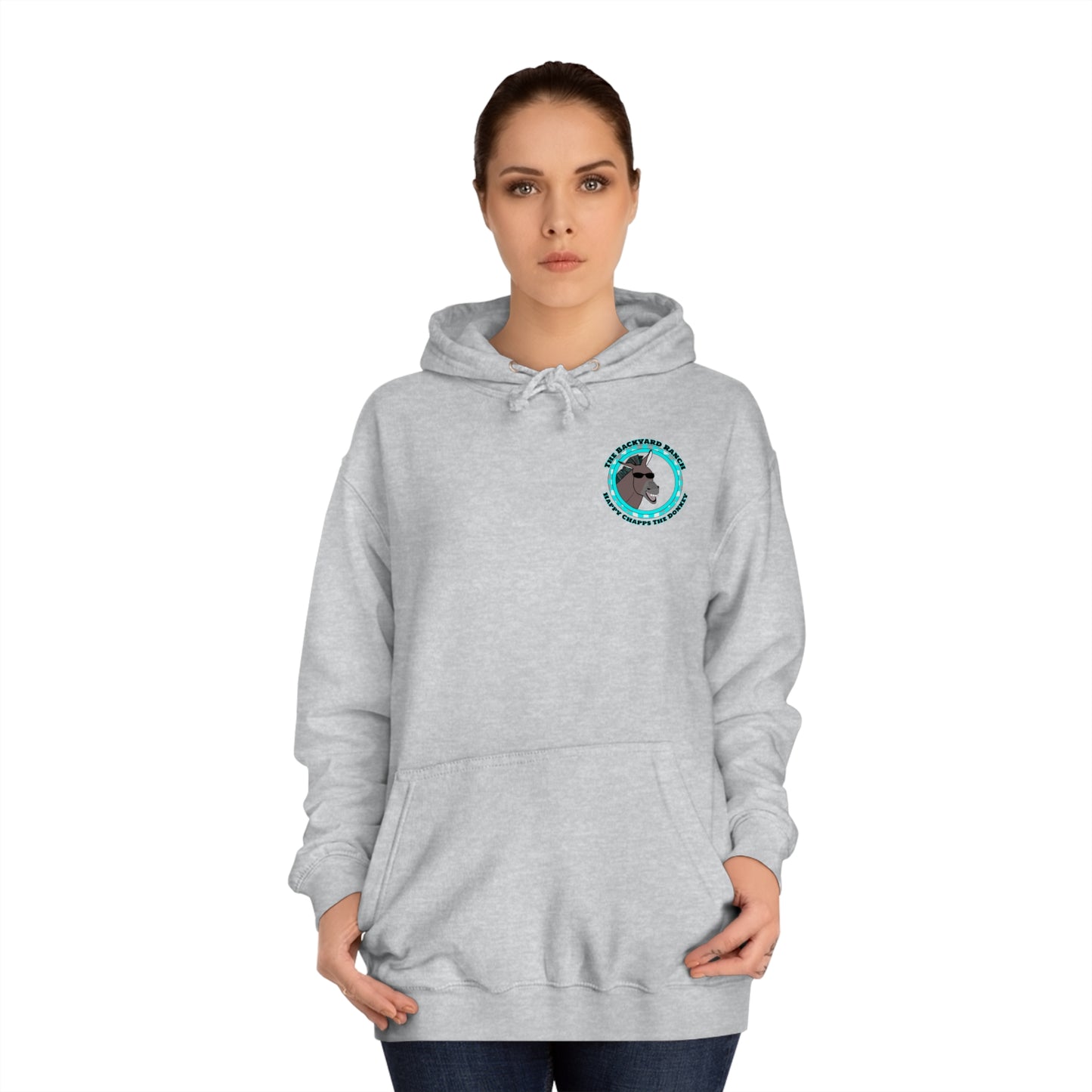 Happy Chapps The Donkey Unisex College Hoodie