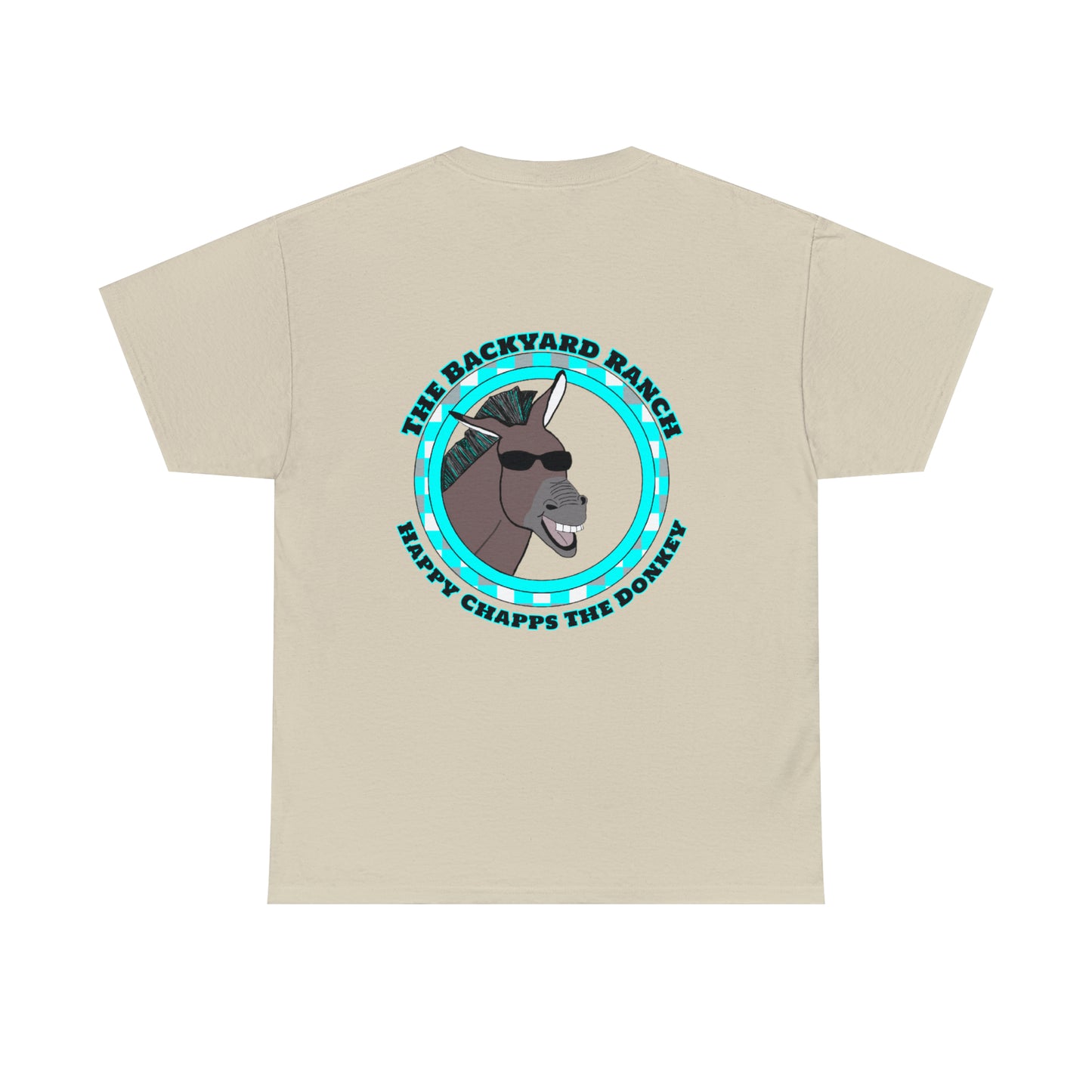 Happy Chapps The Donkey  Unisex Heavy Cotton Tee