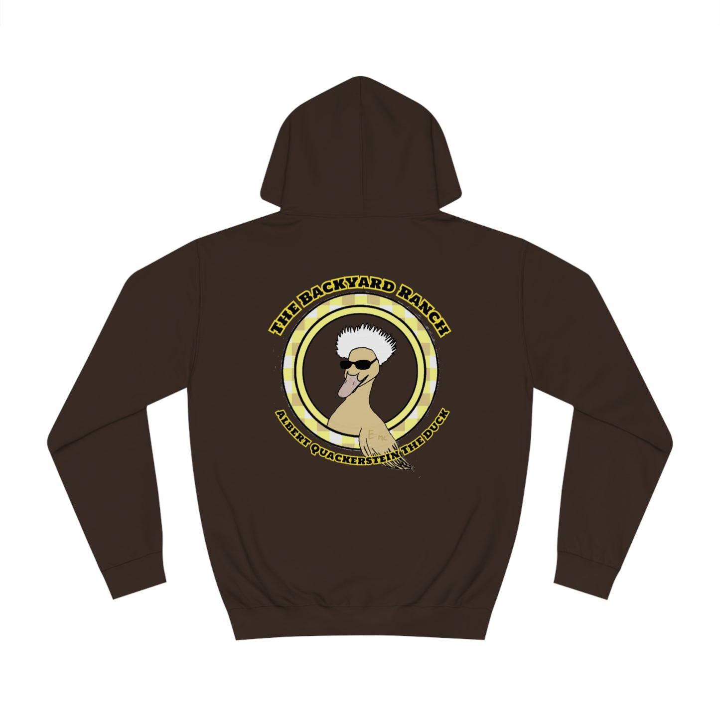 Albert Quackerstein The Duck Unisex College Hoodie