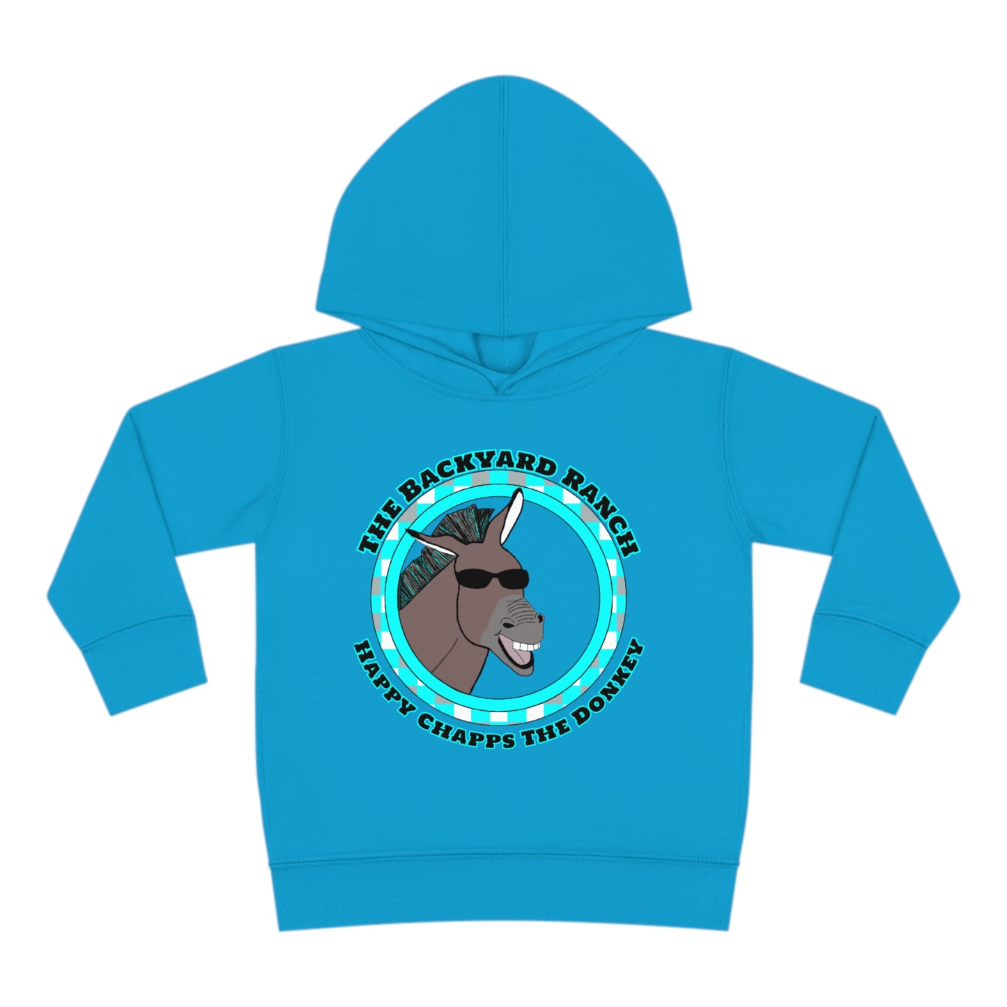 Happy Chapps The Donkey  Toddler Pullover Fleece Hoodie