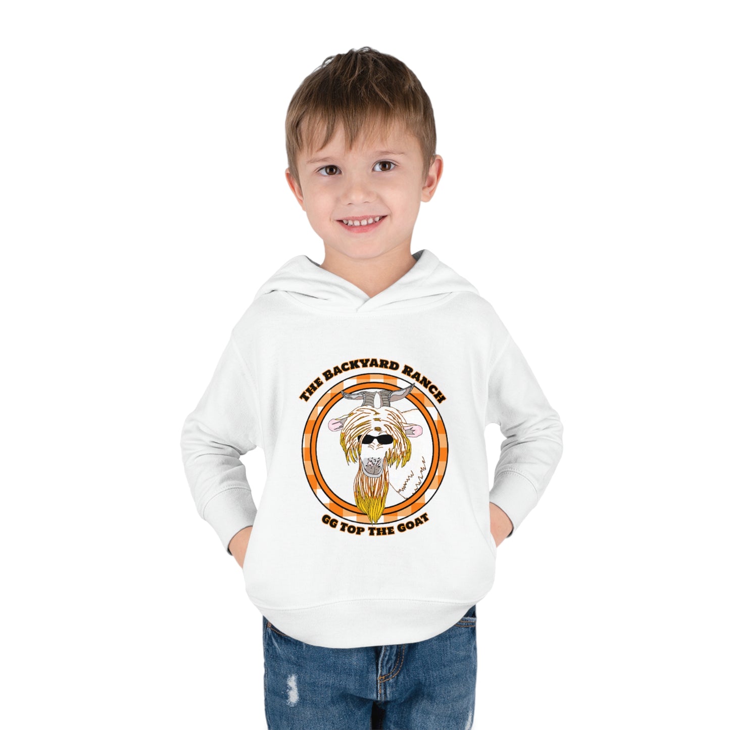 GG Top The Goat Toddler Pullover Fleece Hoodie