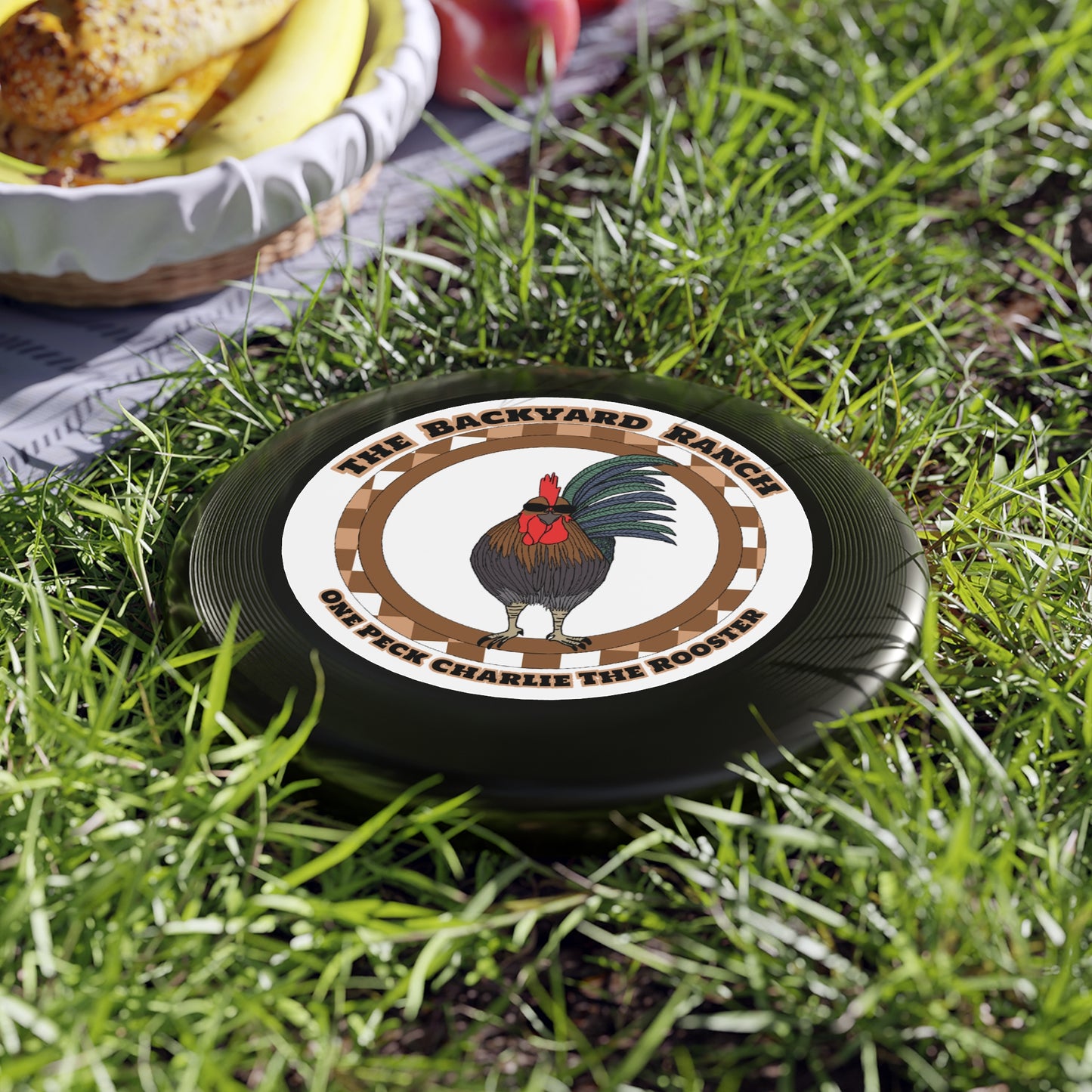 One Peck Charlie The Rooster Wham-O Frisbee