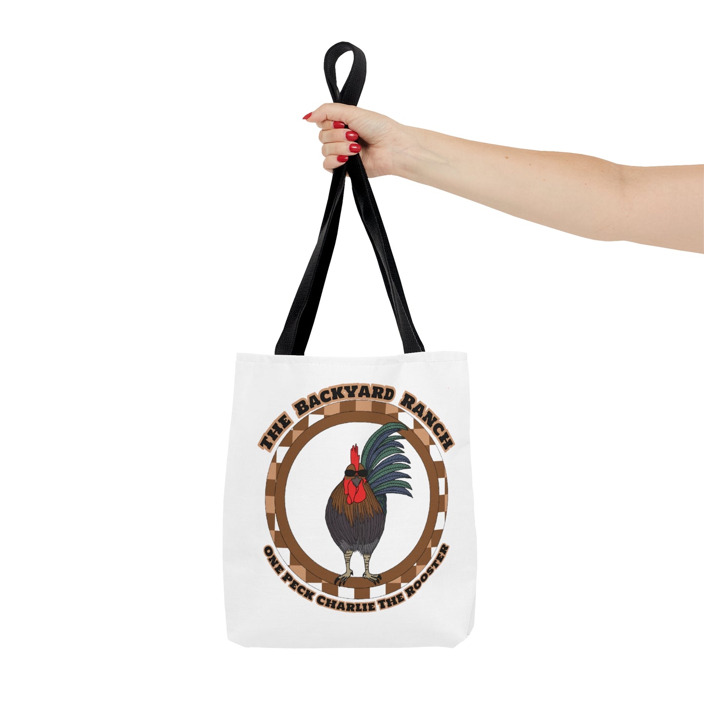 One Peck Charlie The Rooster Tote Bag