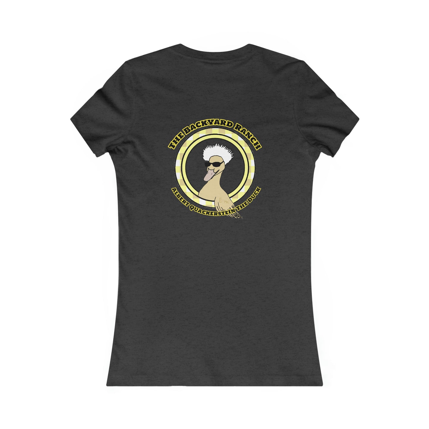 Albert Quackerstein The Duck  Women's Favorite Tee