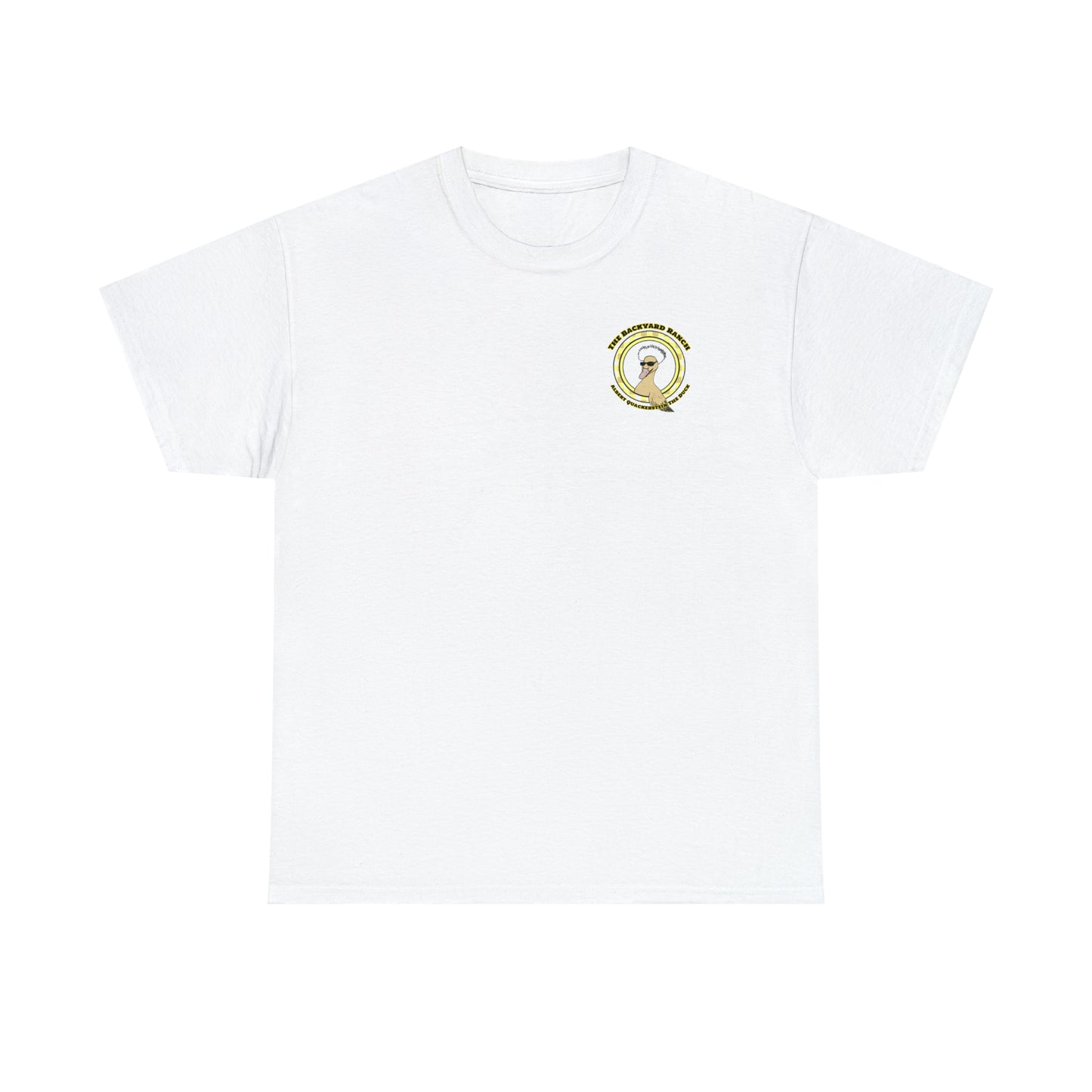 Albert Quackerstein The Duck Unisex Heavy Cotton Tee