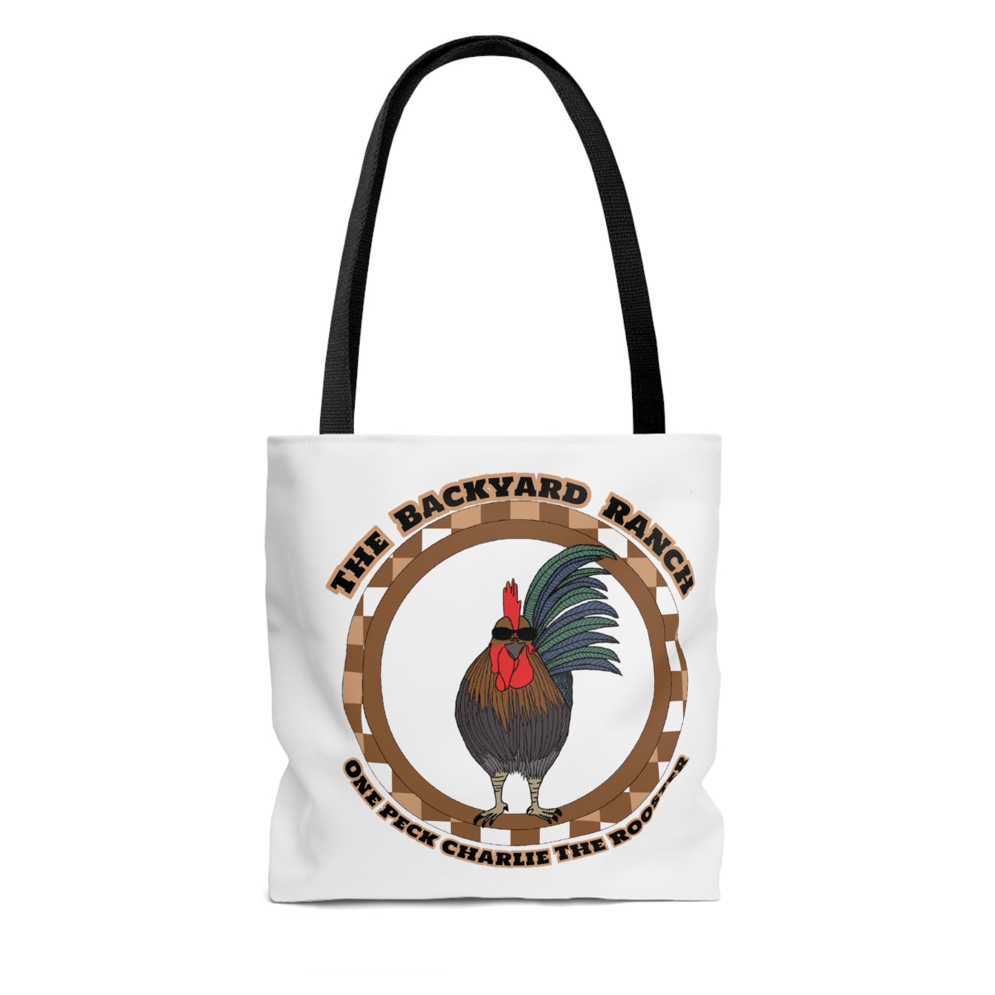 One Peck Charlie The Rooster Tote Bag