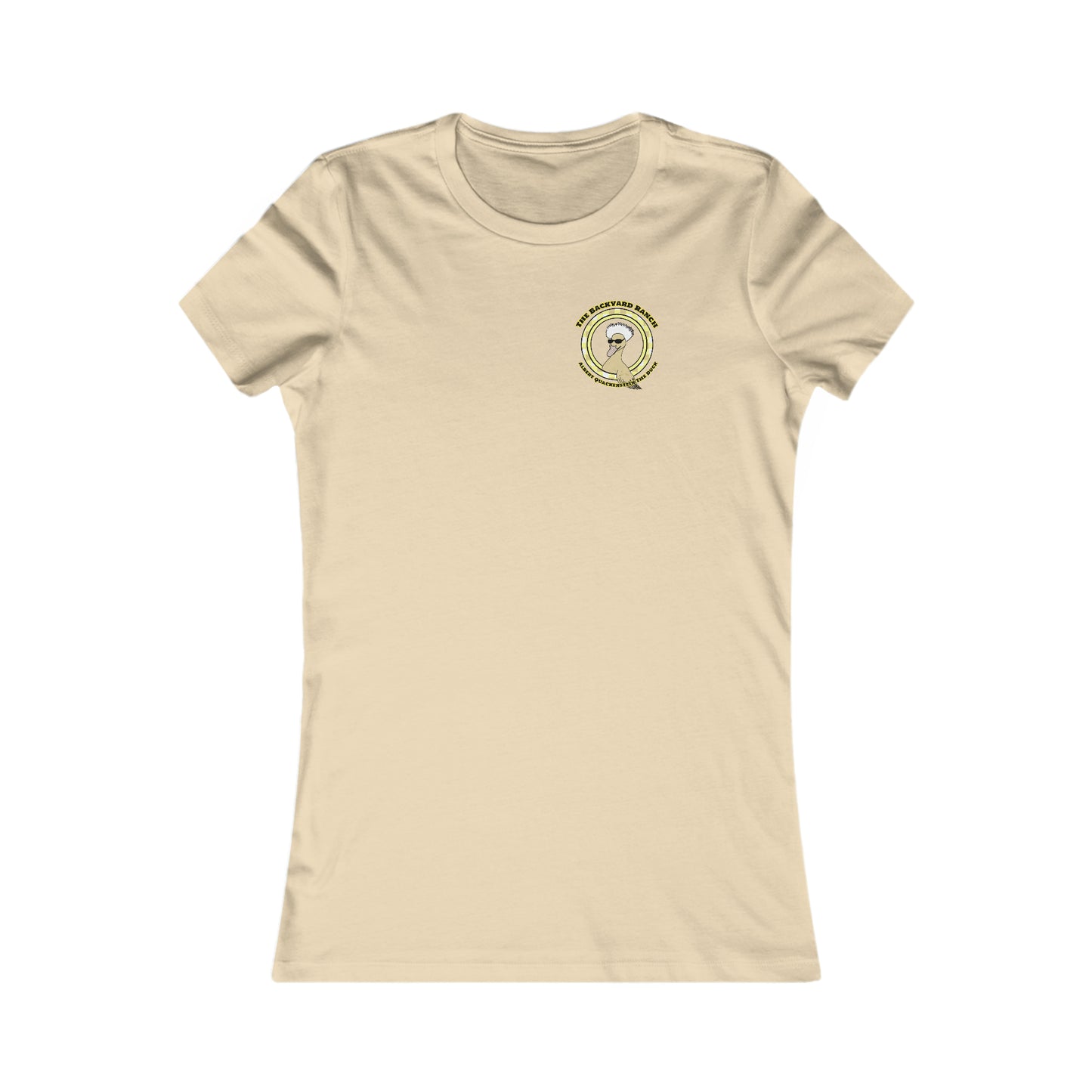 Albert Quackerstein The Duck  Women's Favorite Tee