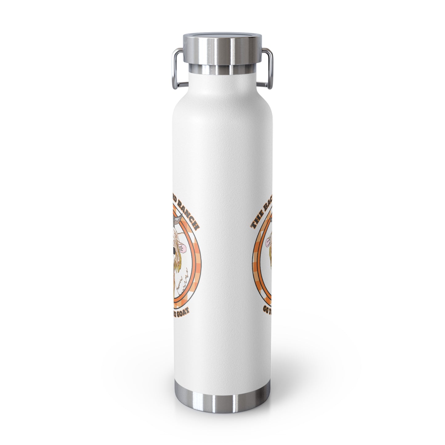 GG Top The Goat   Copper Vacuum Insulated Bottle, 22oz