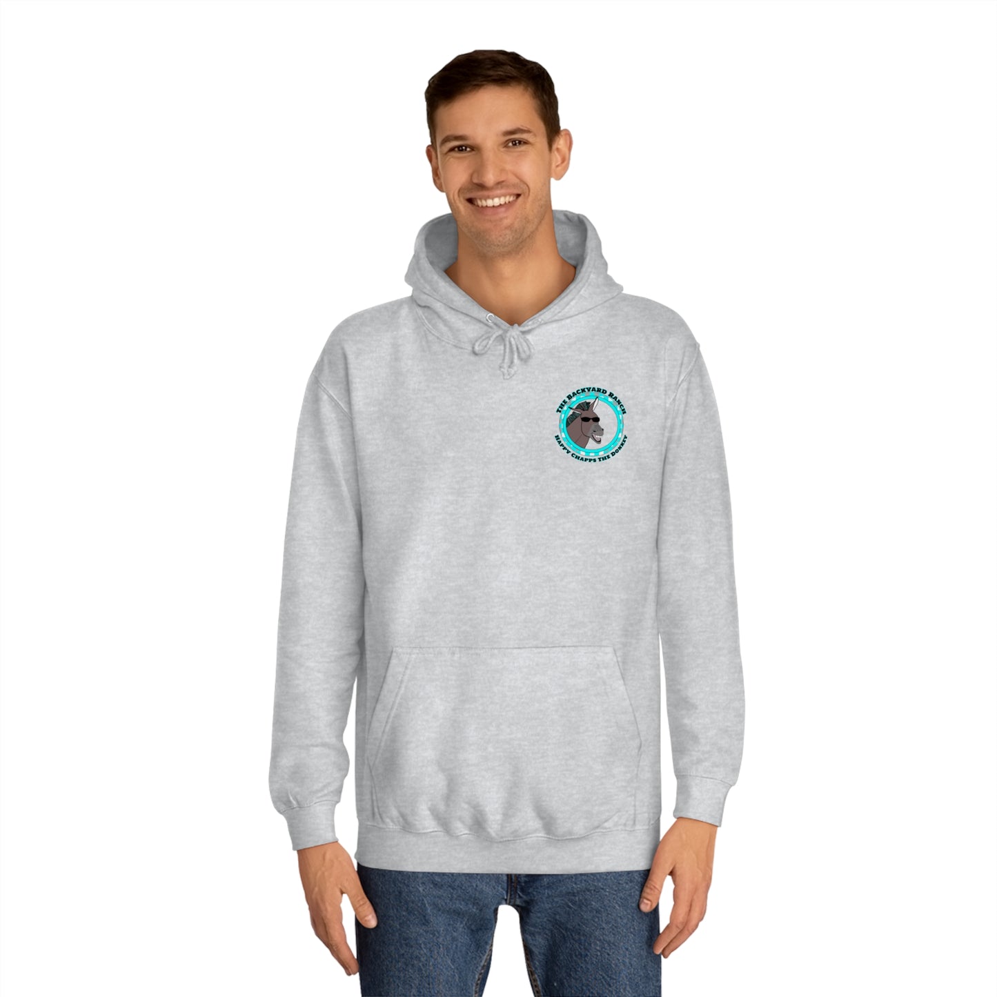 Happy Chapps The Donkey Unisex College Hoodie