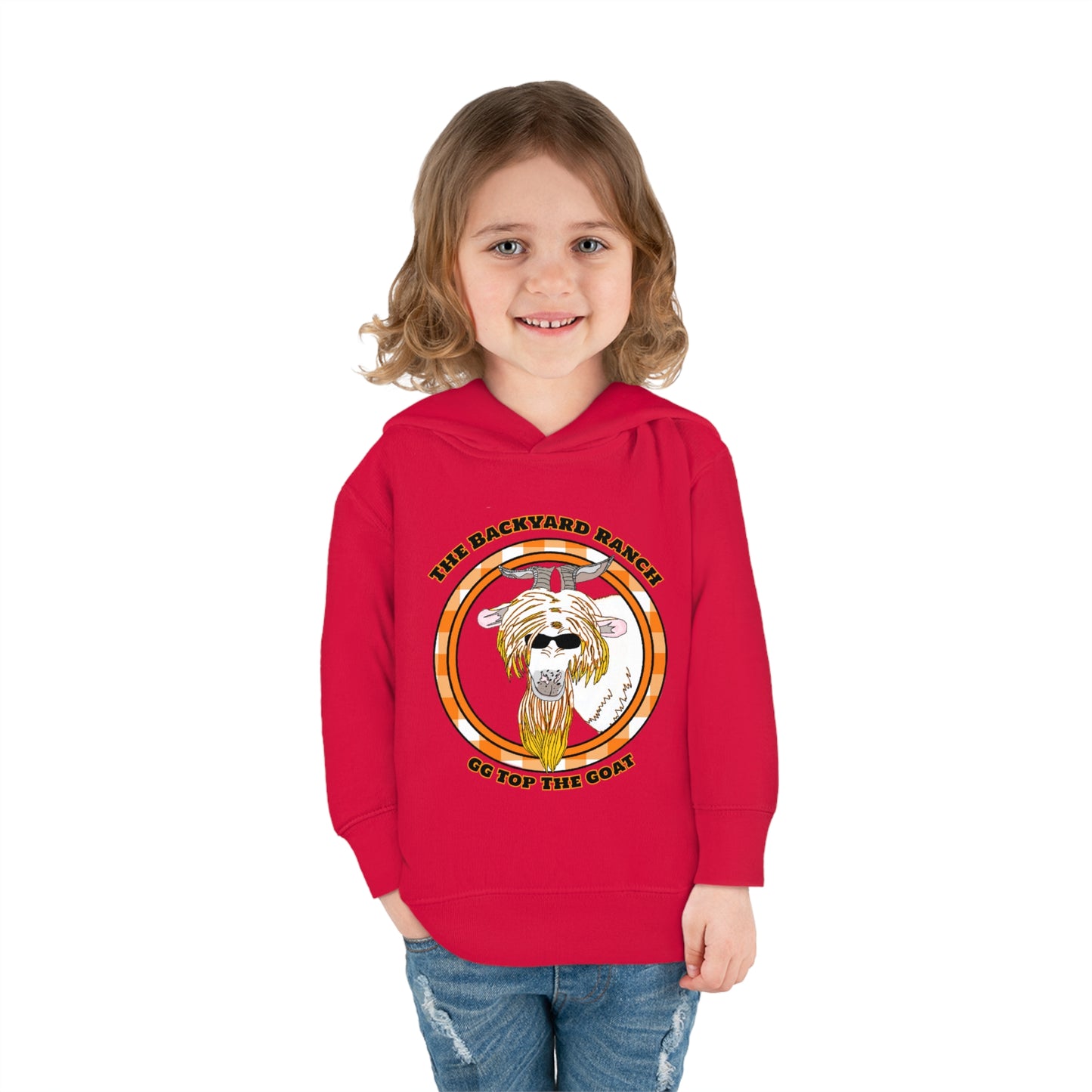 GG Top The Goat Toddler Pullover Fleece Hoodie