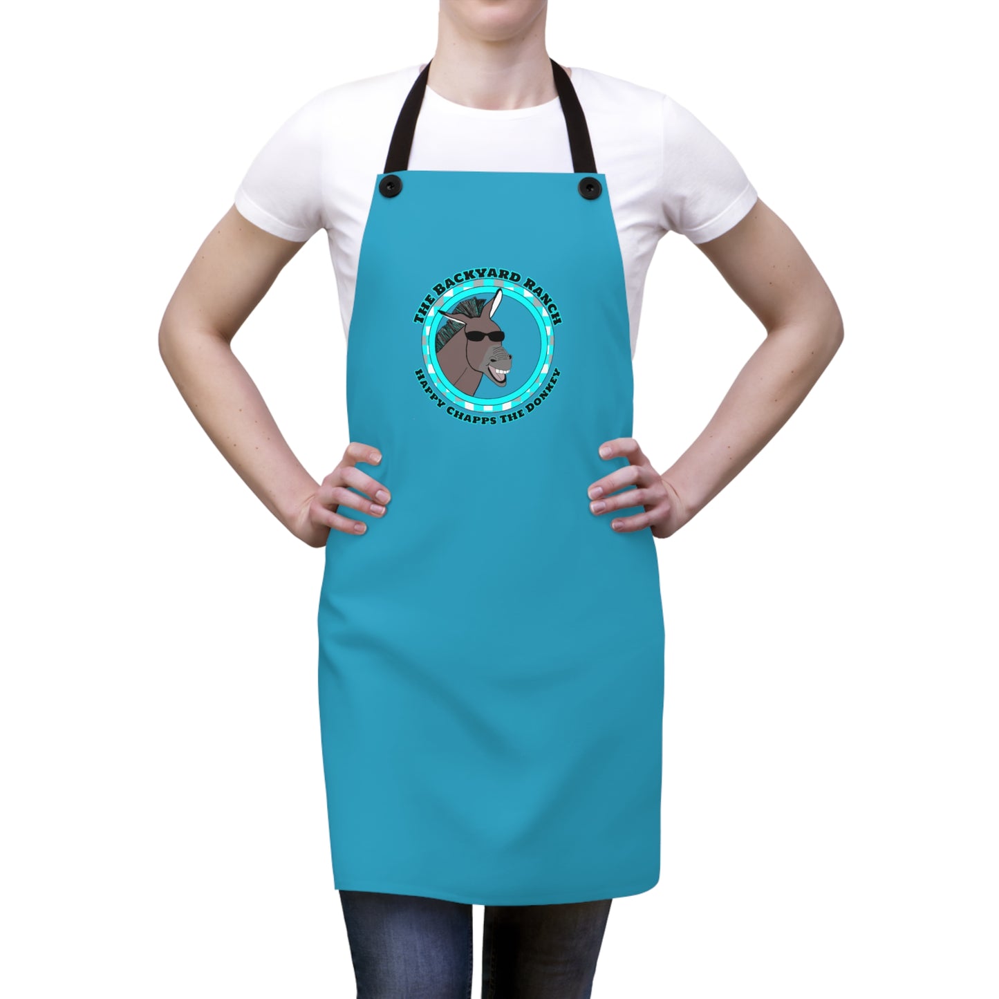 Happy Chapps The Donkey The Pig  Apron