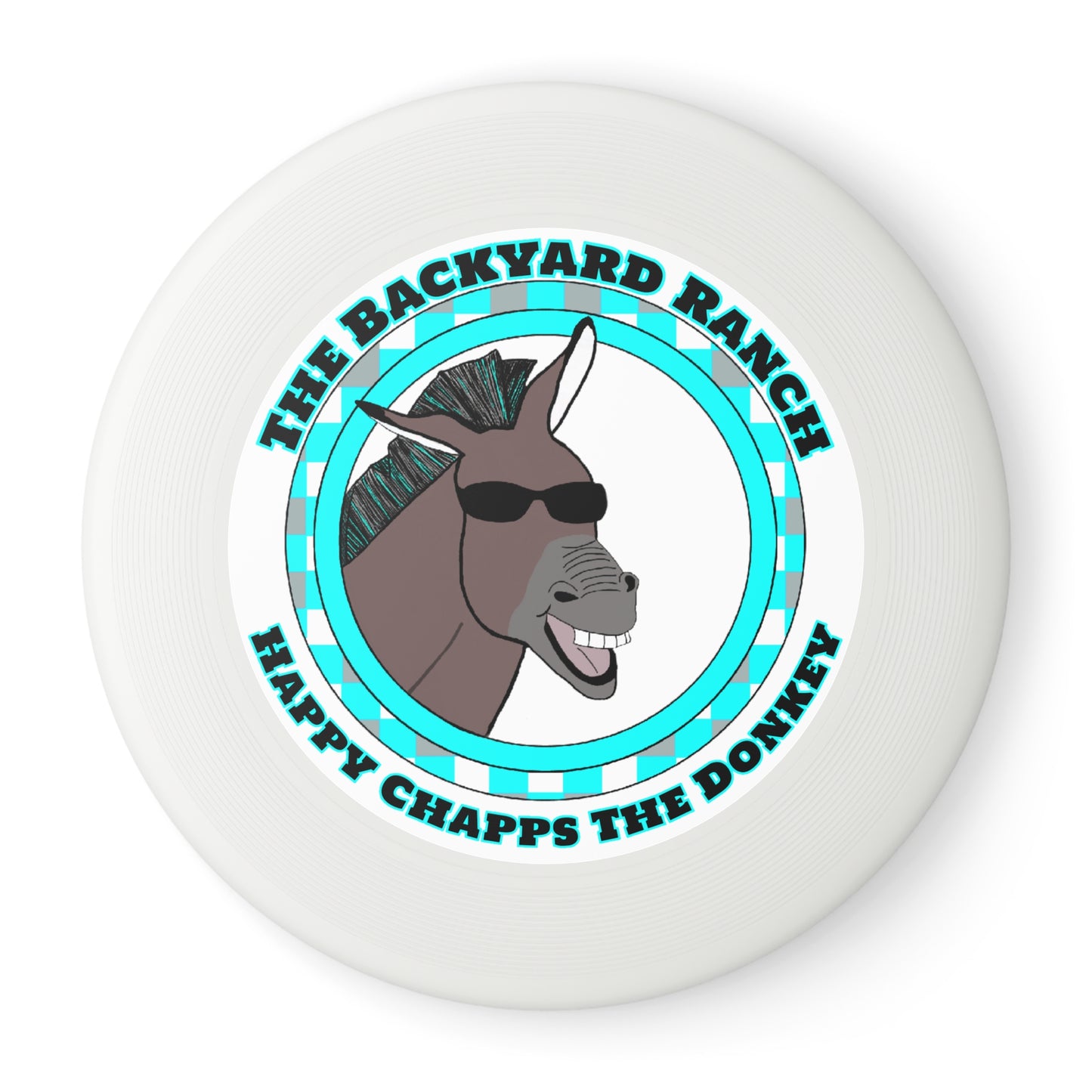 Happy Chapps The Donkey  Wham-O Frisbee