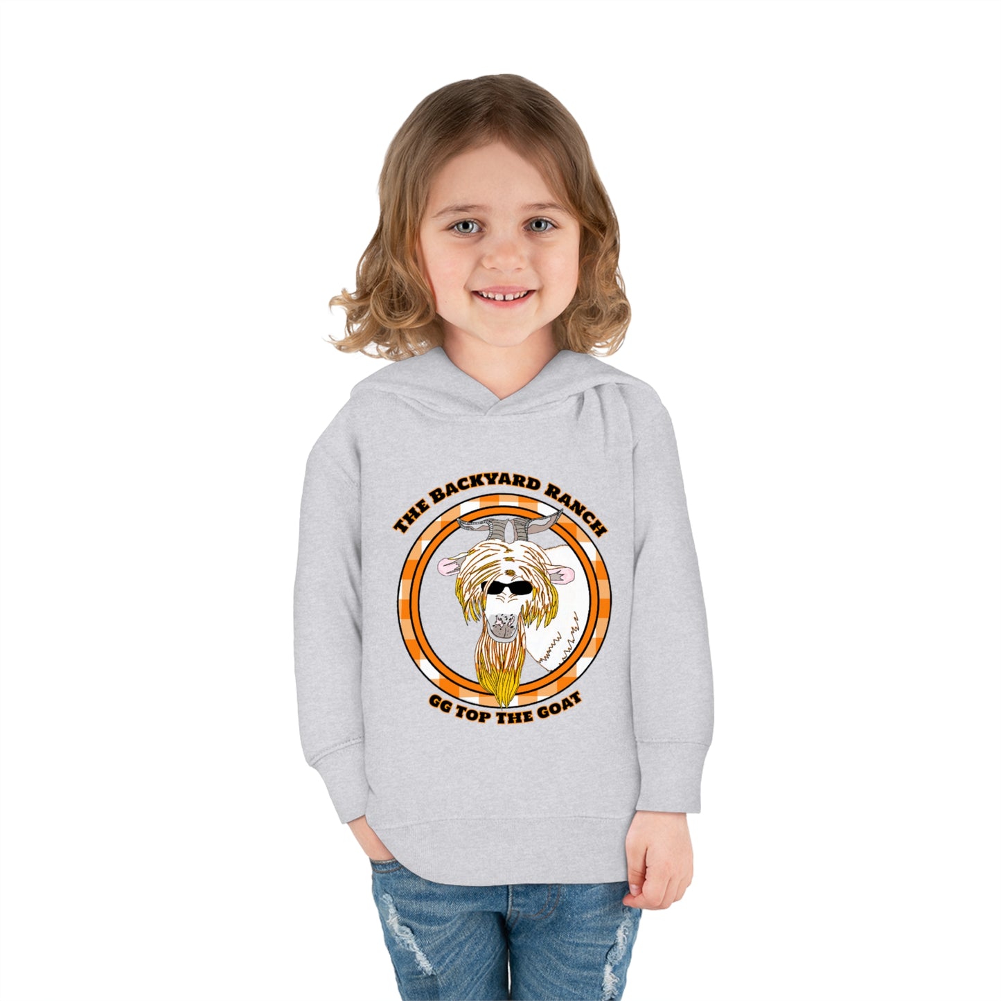 GG Top The Goat Toddler Pullover Fleece Hoodie