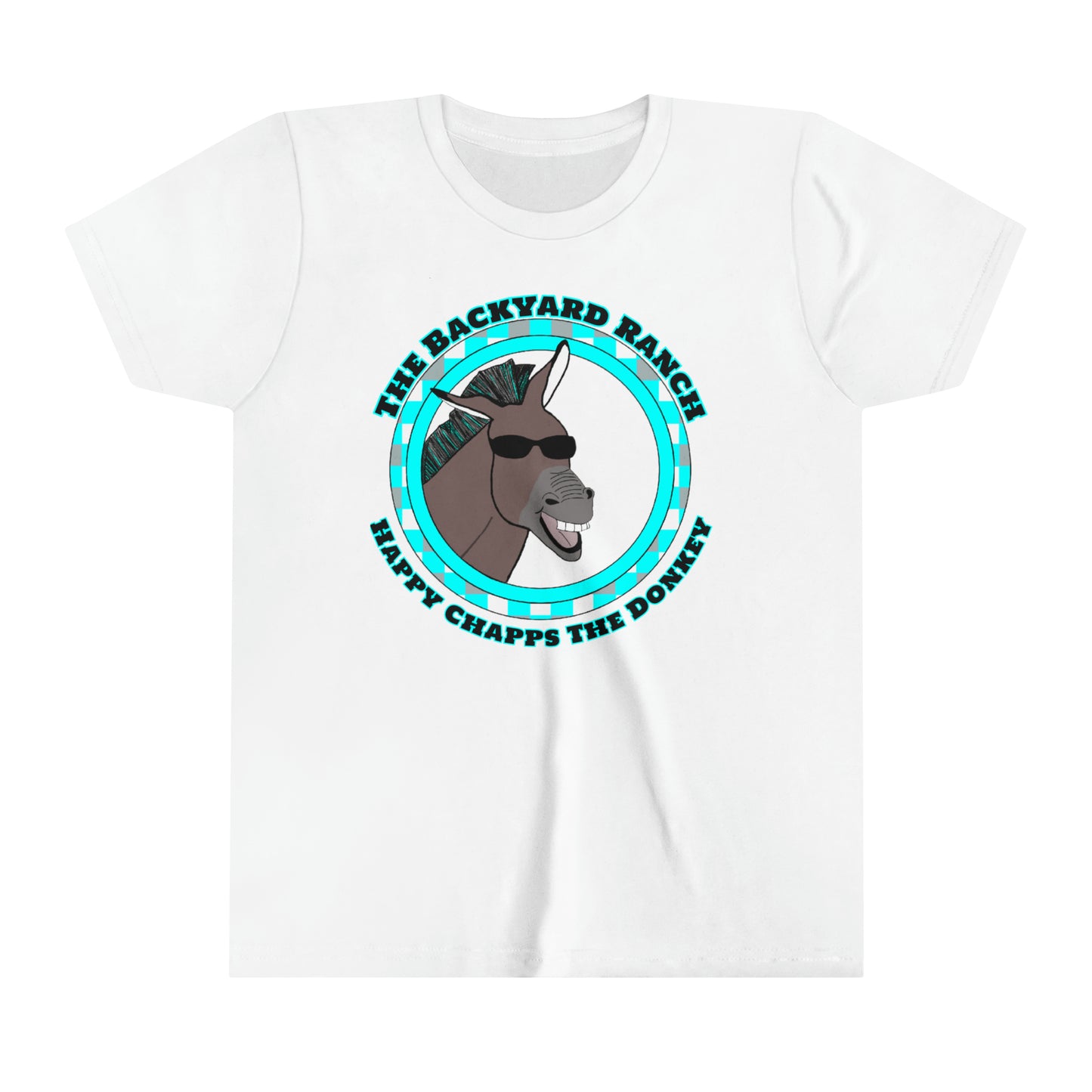 Happy Chapps The Donkey  Youth Short Sleeve Tee