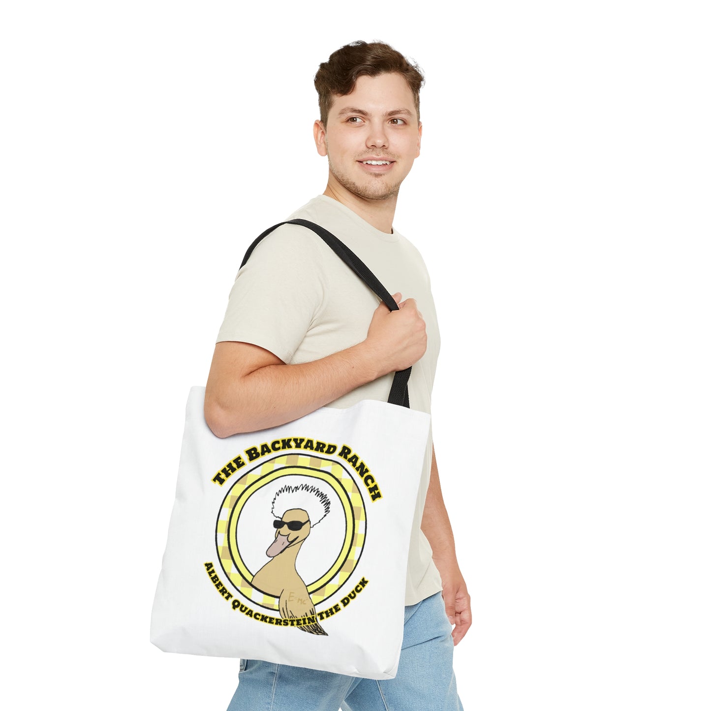 Albert Quackerstein The Duck Tote Bag