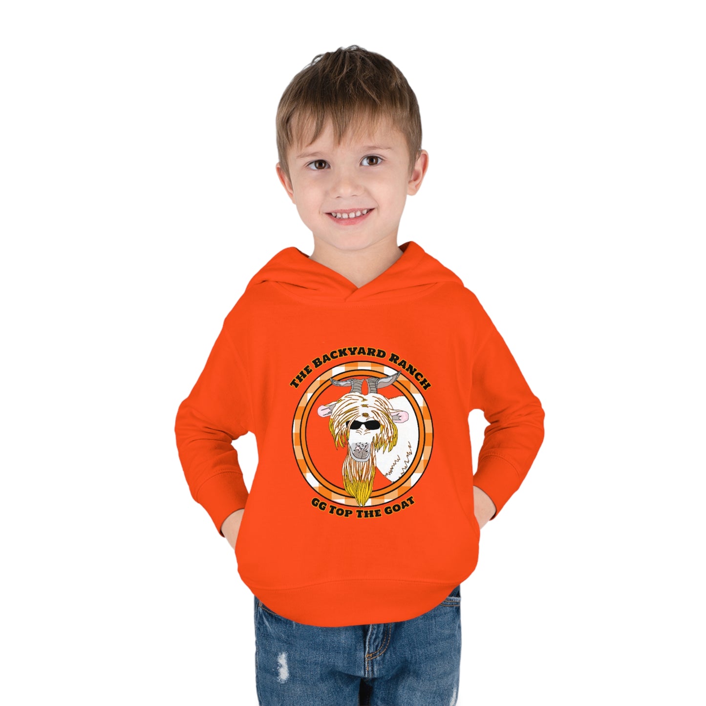 GG Top The Goat Toddler Pullover Fleece Hoodie