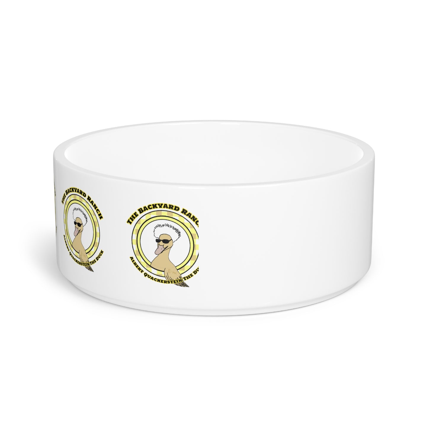 Albert Quackerstein The Duck  Pet Bowl