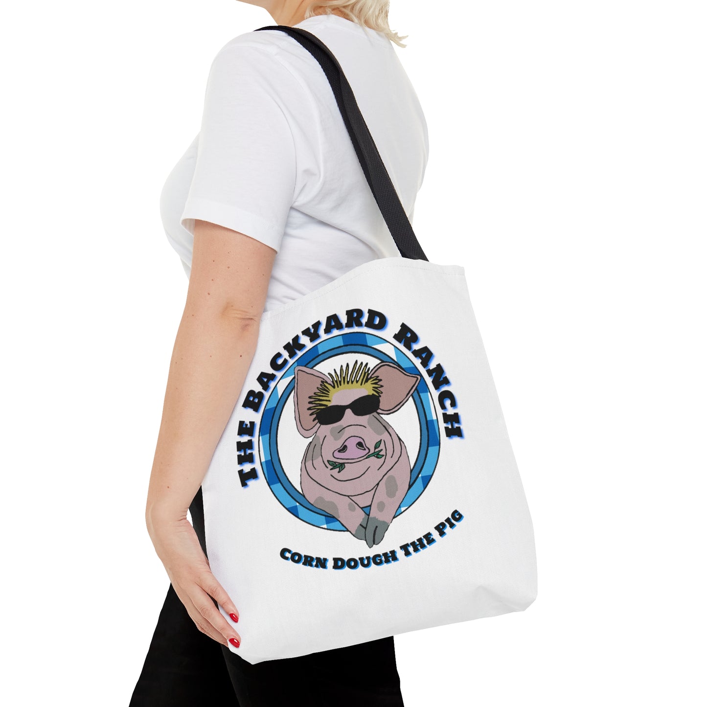 Corn Dough The Pig Tote Bag