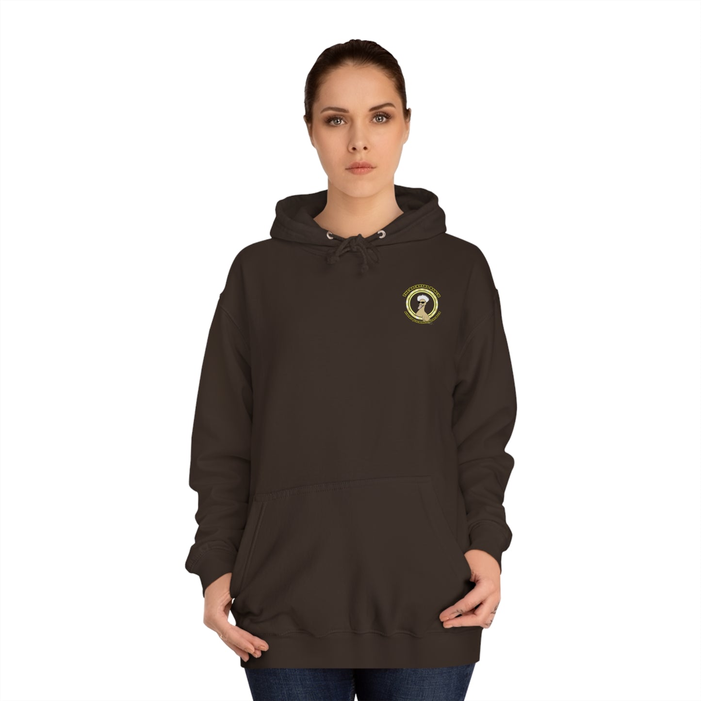 Albert Quackerstein The Duck Unisex College Hoodie