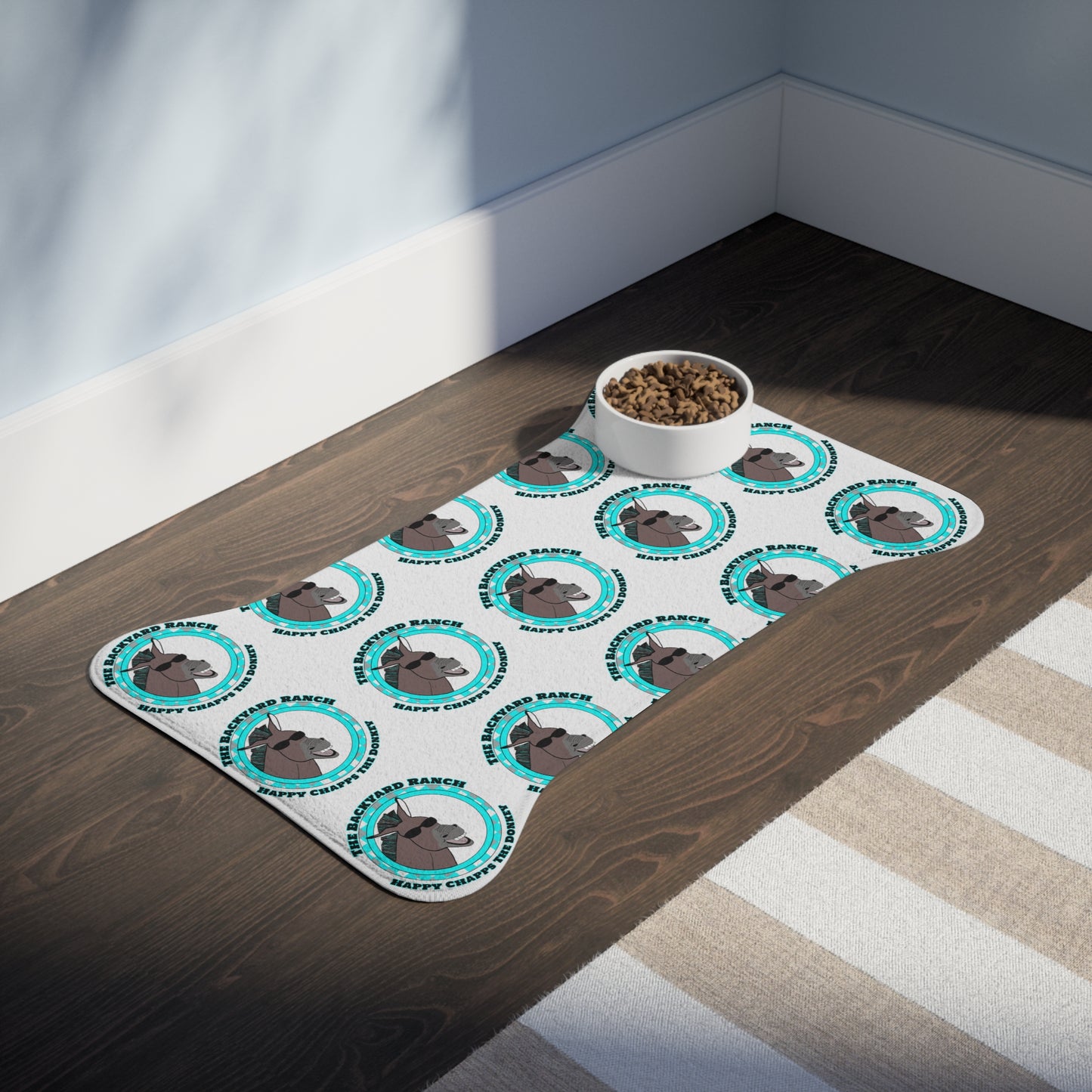 Happy Chapps The Donkey Pet Feeding Mats