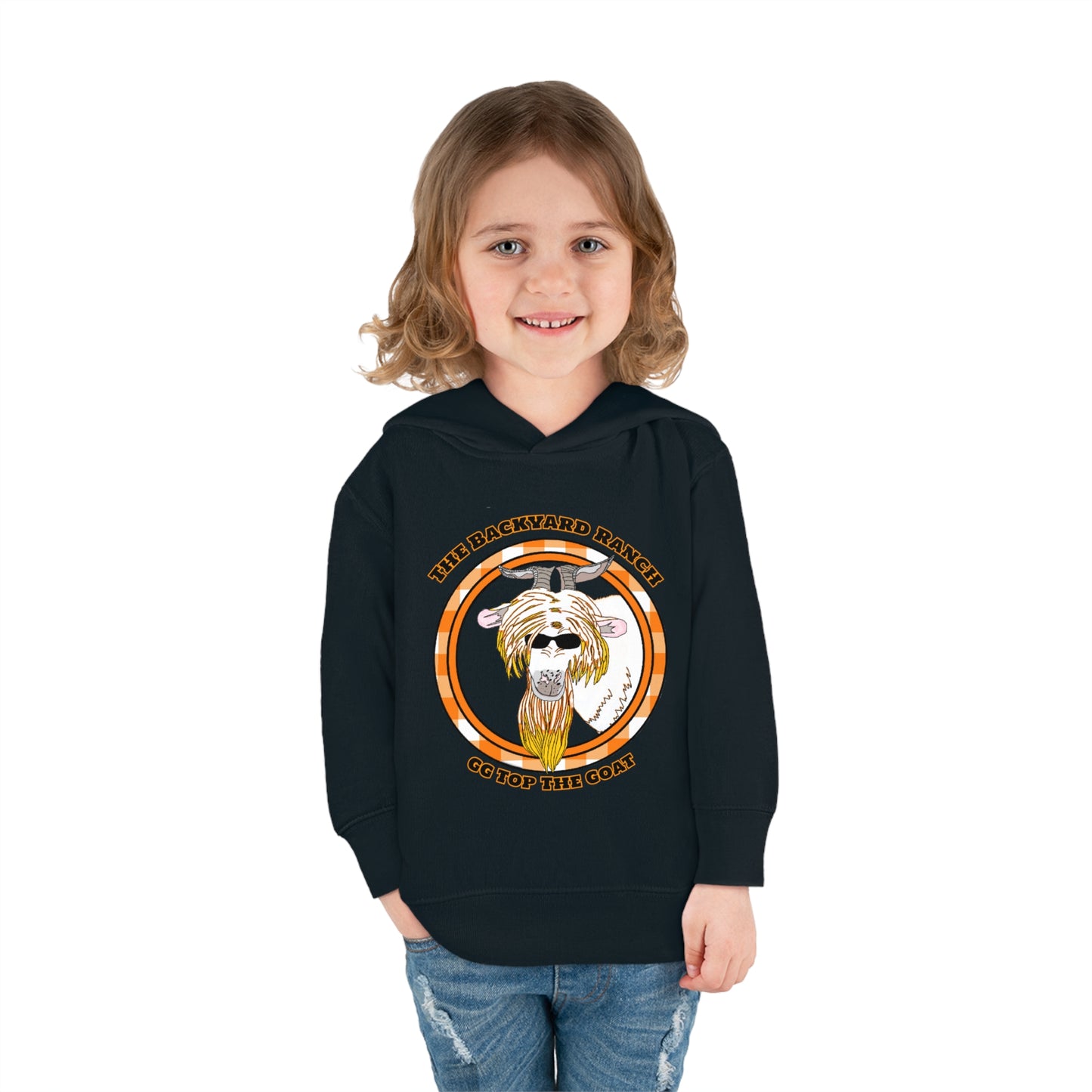 GG Top The Goat Toddler Pullover Fleece Hoodie