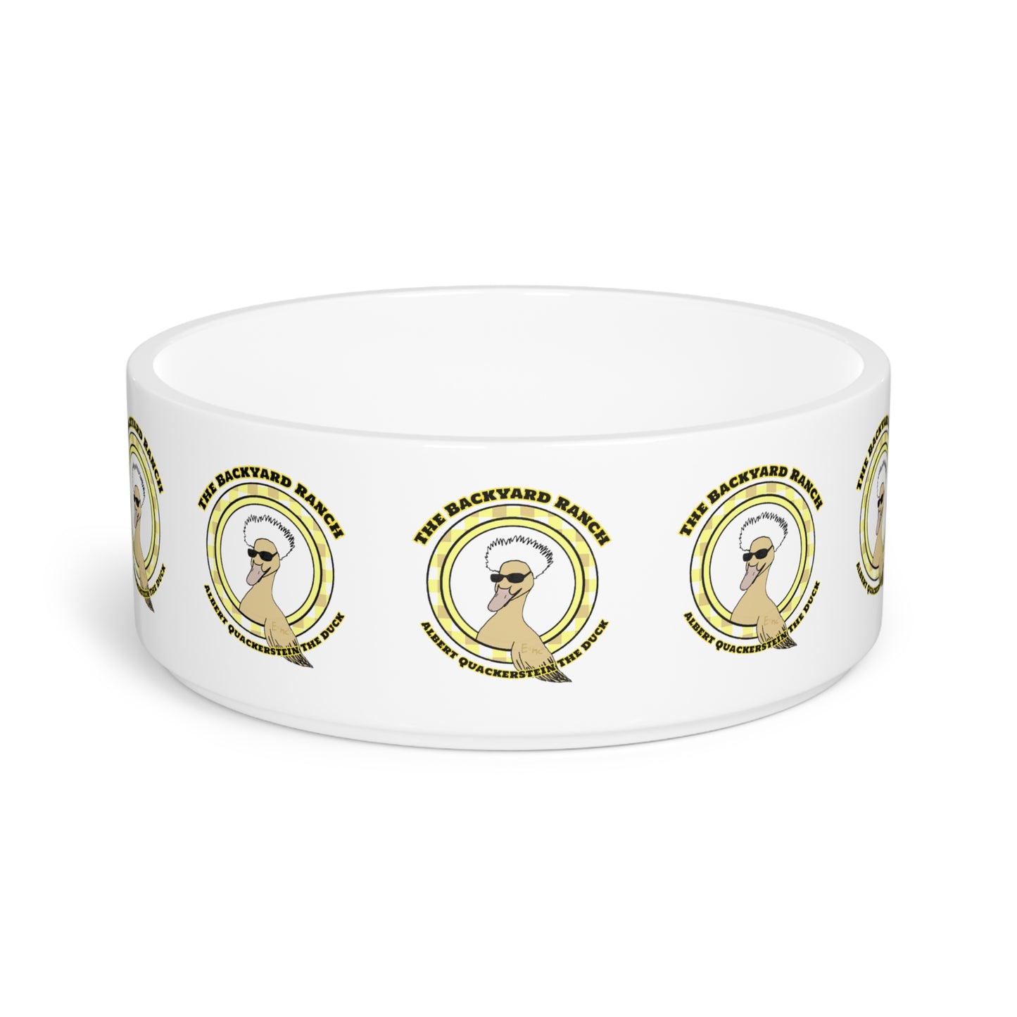 Albert Quackerstein The Duck  Pet Bowl