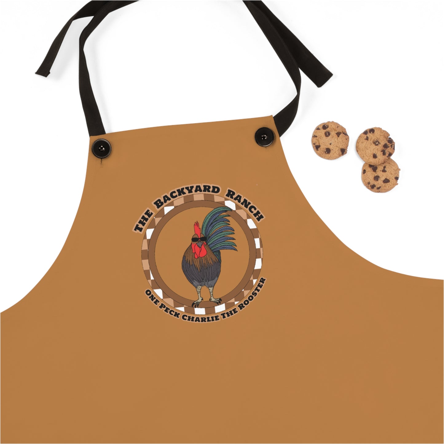 One Peck Charlie The Rooster  Apron