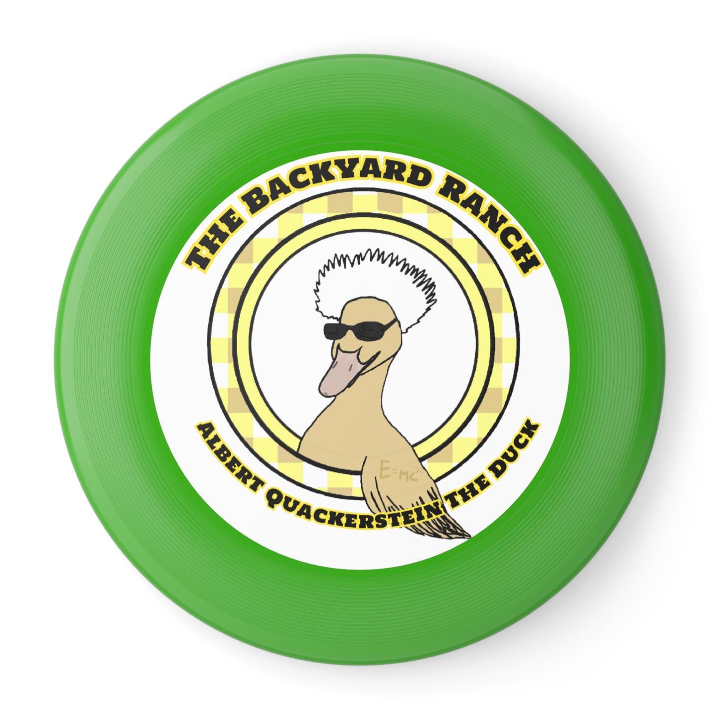 Albert Quackerstein The Duck Wham-O Frisbee