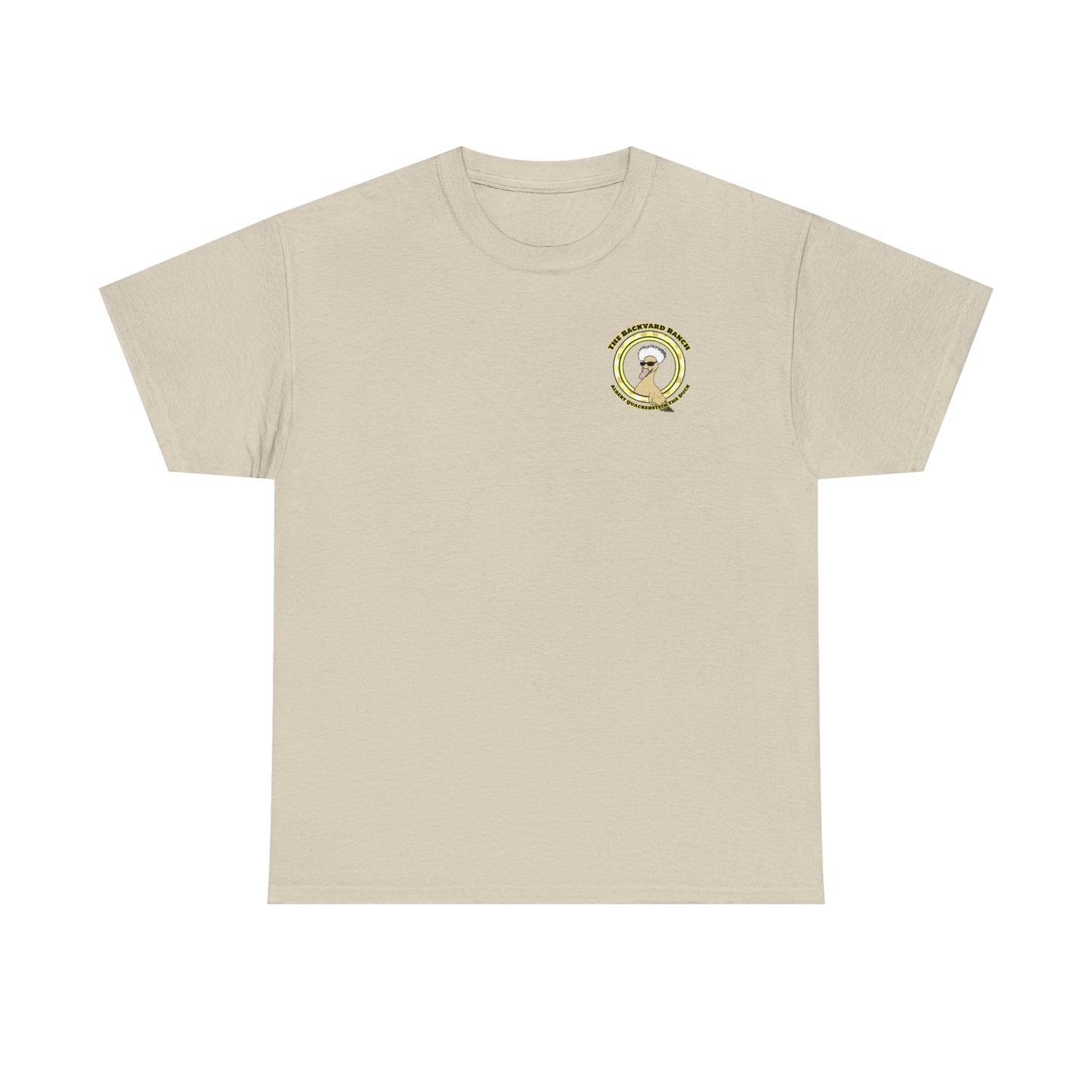 Albert Quackerstein The Duck Unisex Heavy Cotton Tee