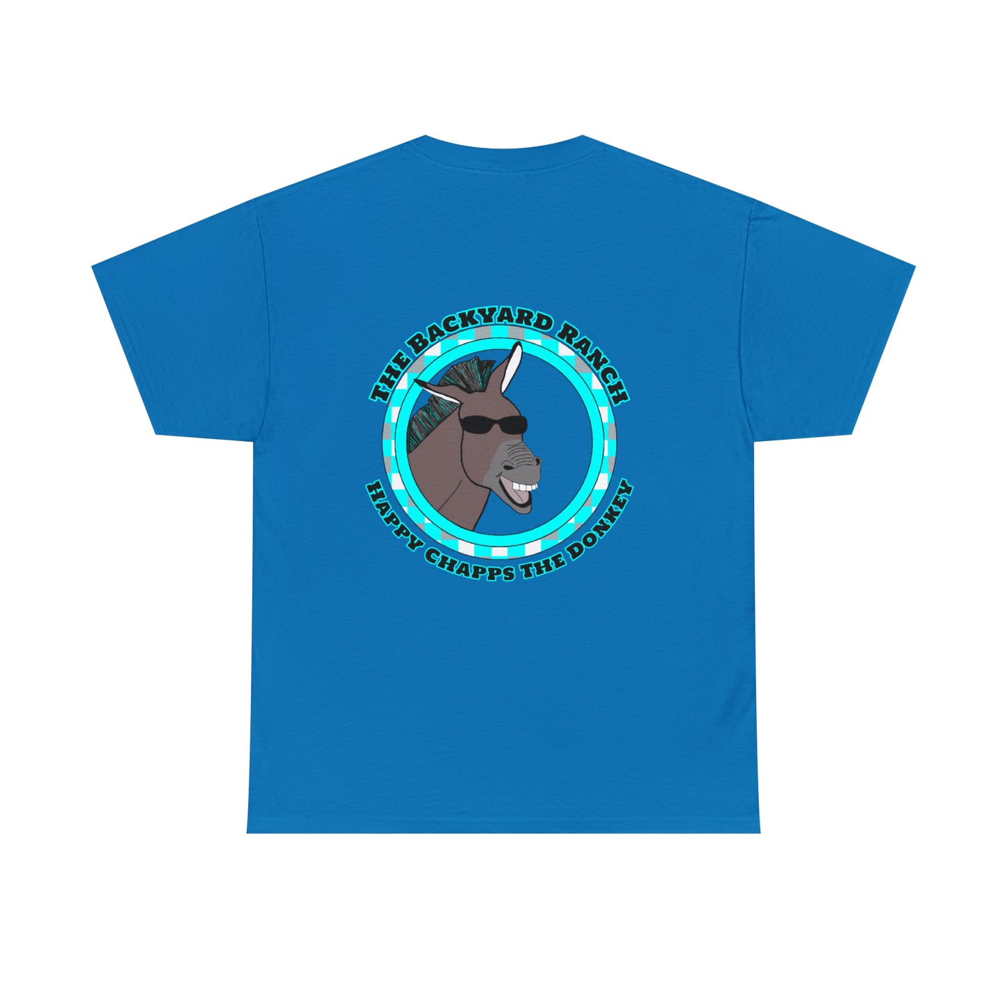 Happy Chapps The Donkey  Unisex Heavy Cotton Tee