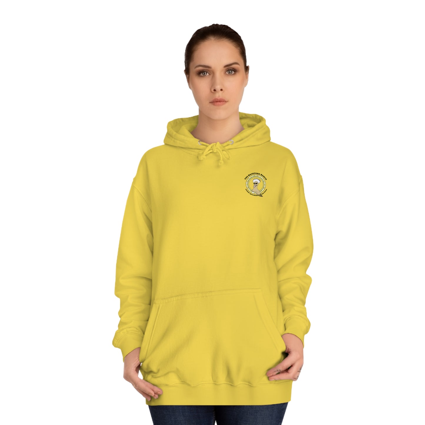 Albert Quackerstein The Duck Unisex College Hoodie