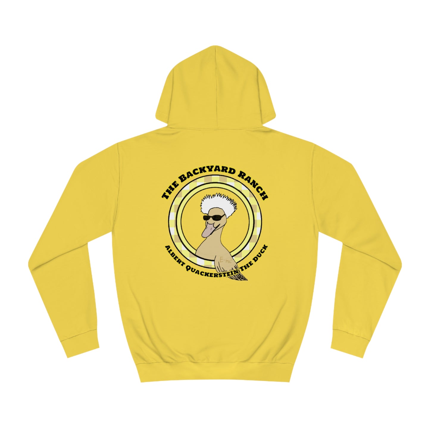 Albert Quackerstein The Duck Unisex College Hoodie