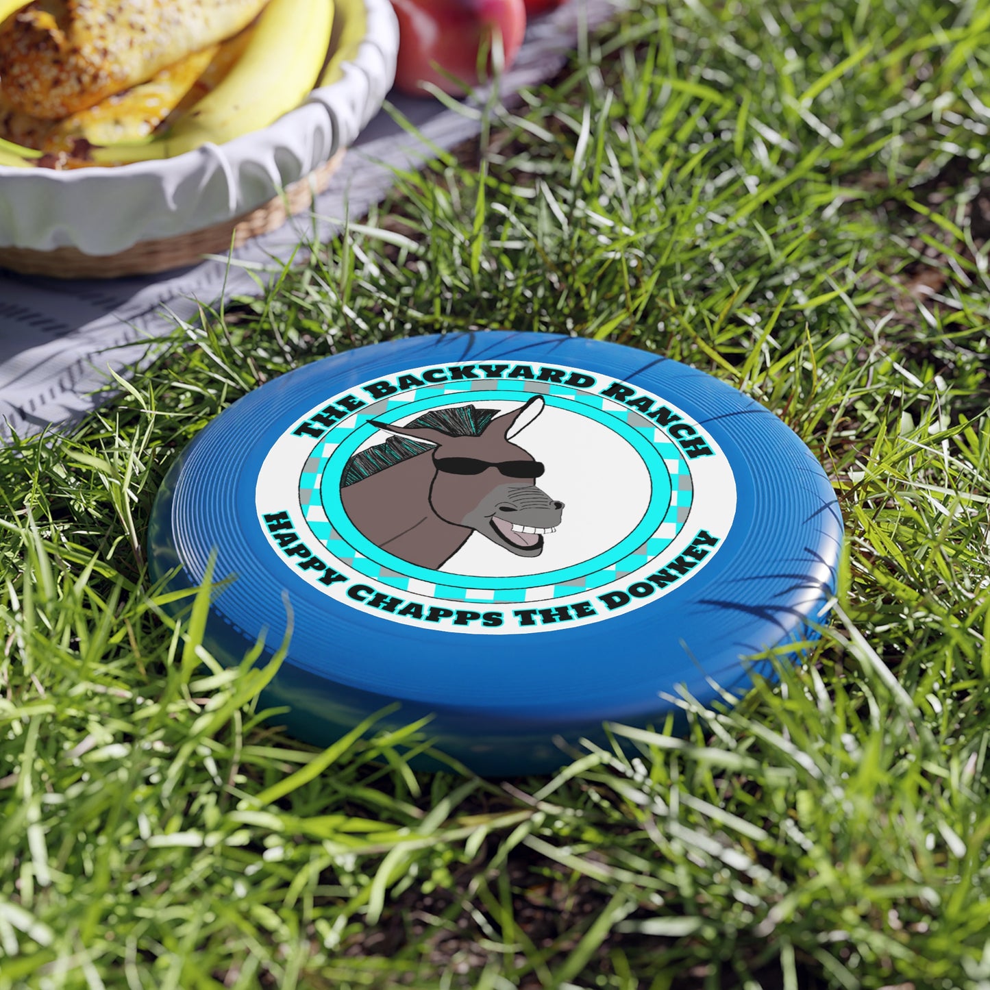 Happy Chapps The Donkey  Wham-O Frisbee