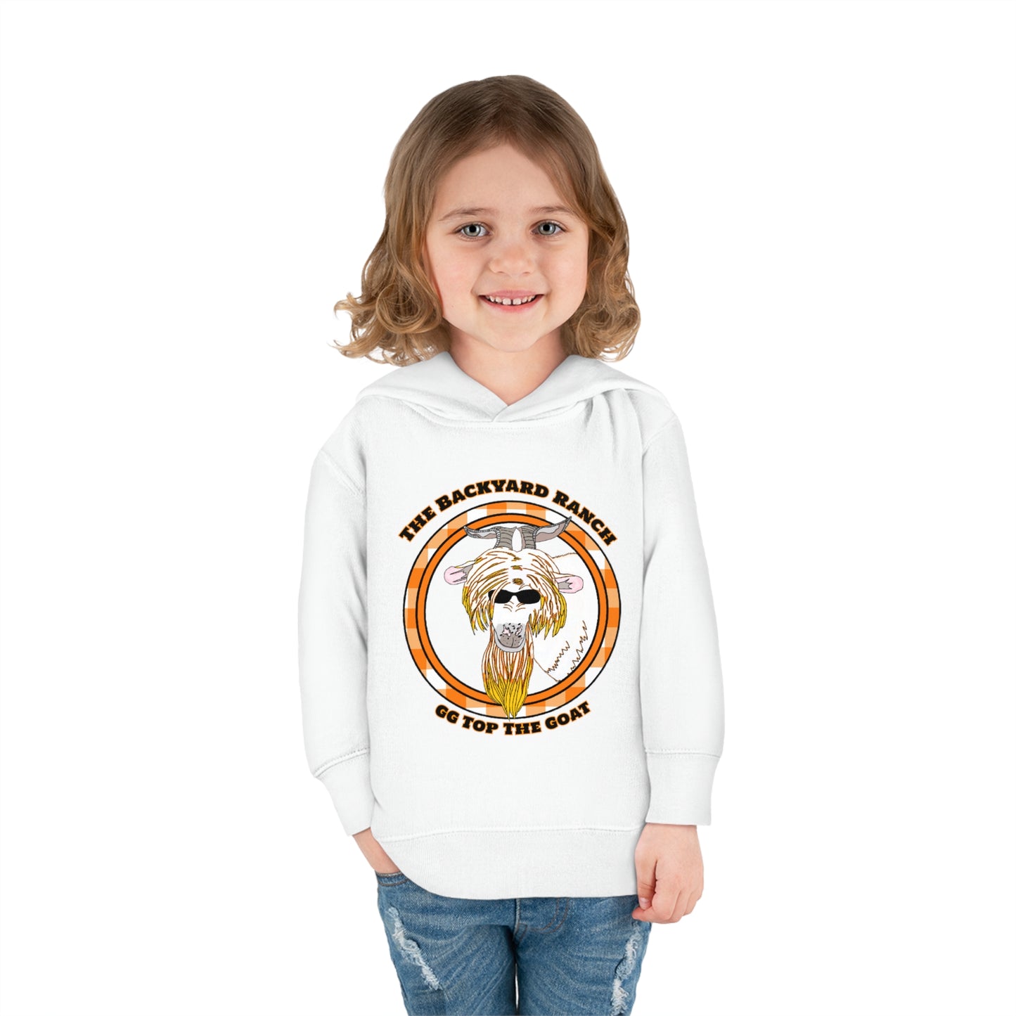 GG Top The Goat Toddler Pullover Fleece Hoodie