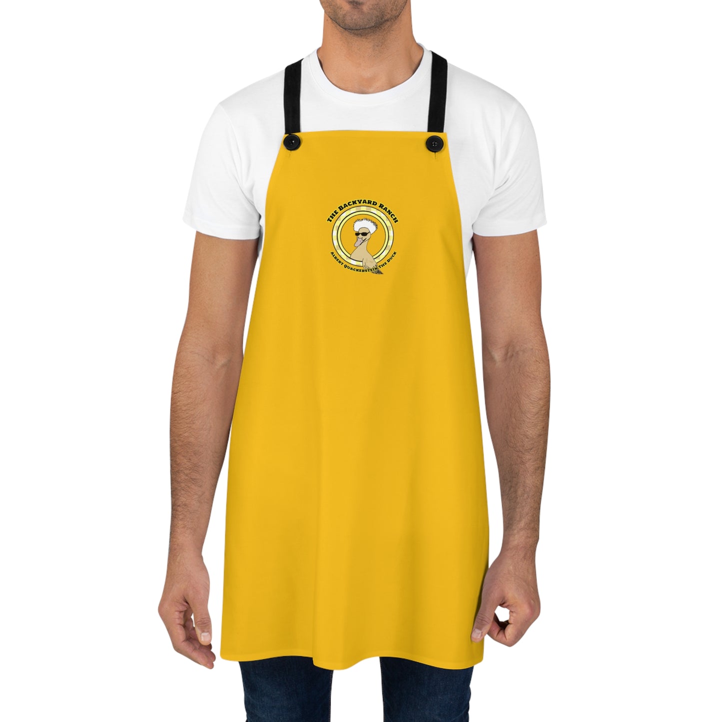 Albert Quackerstein The Duck The Pig  Apron