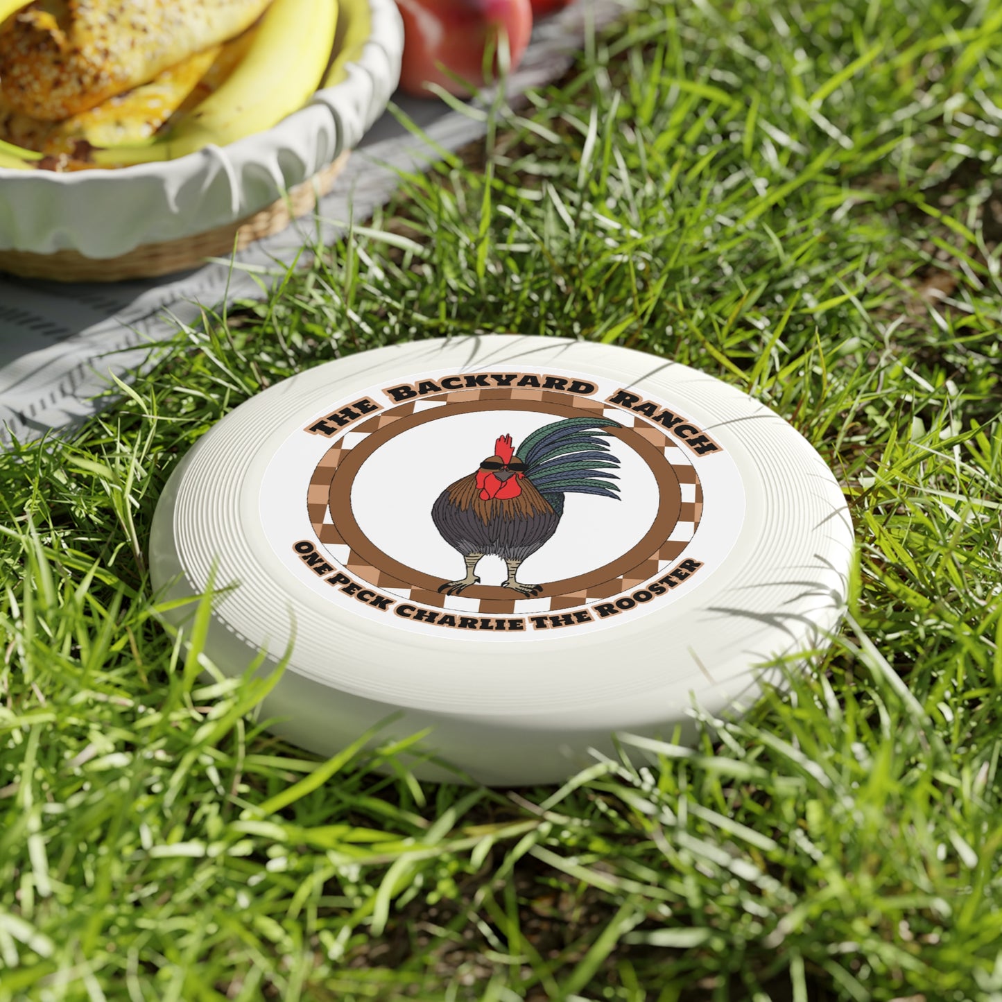 One Peck Charlie The Rooster Wham-O Frisbee