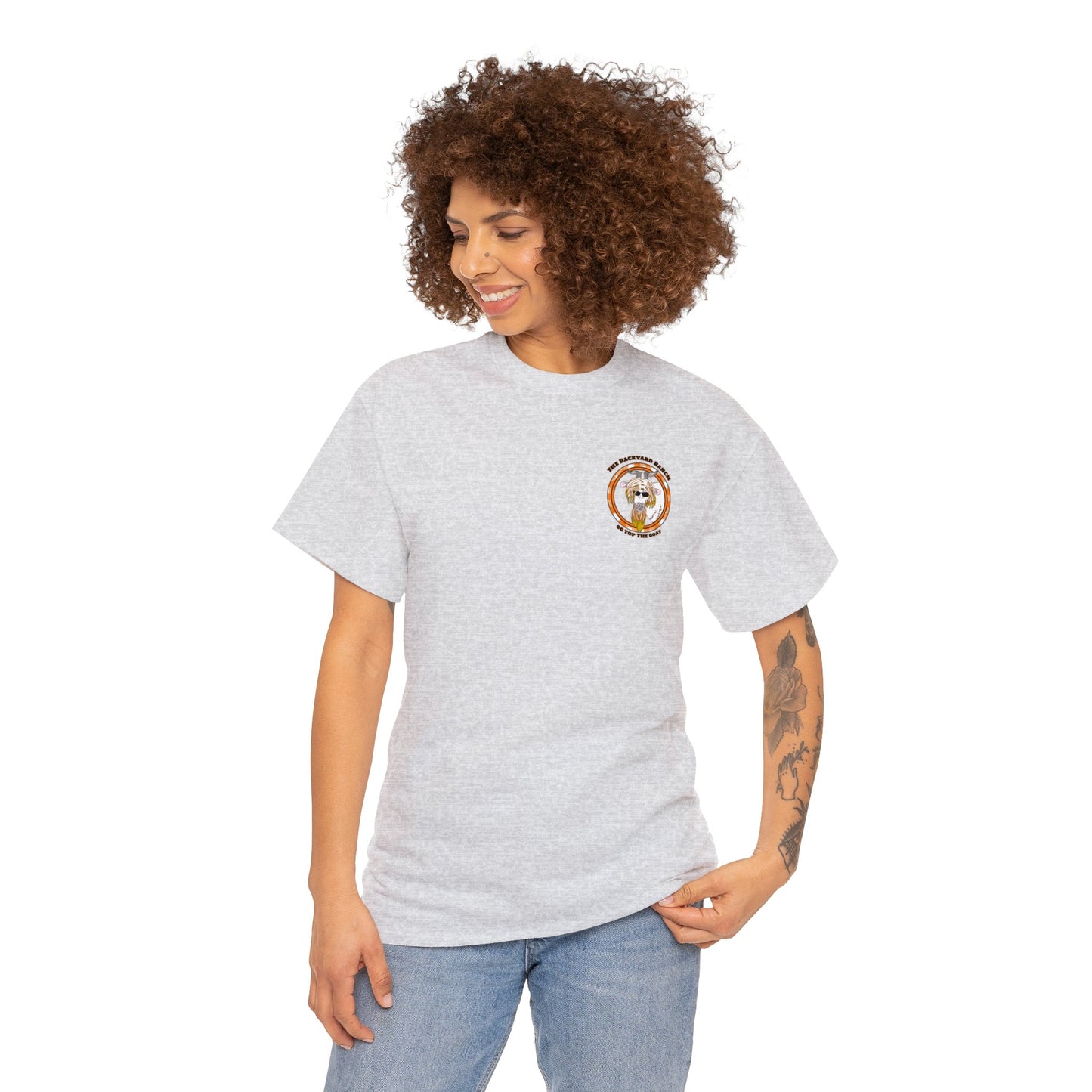 GG Top The Goat  Unisex Heavy Cotton Tee