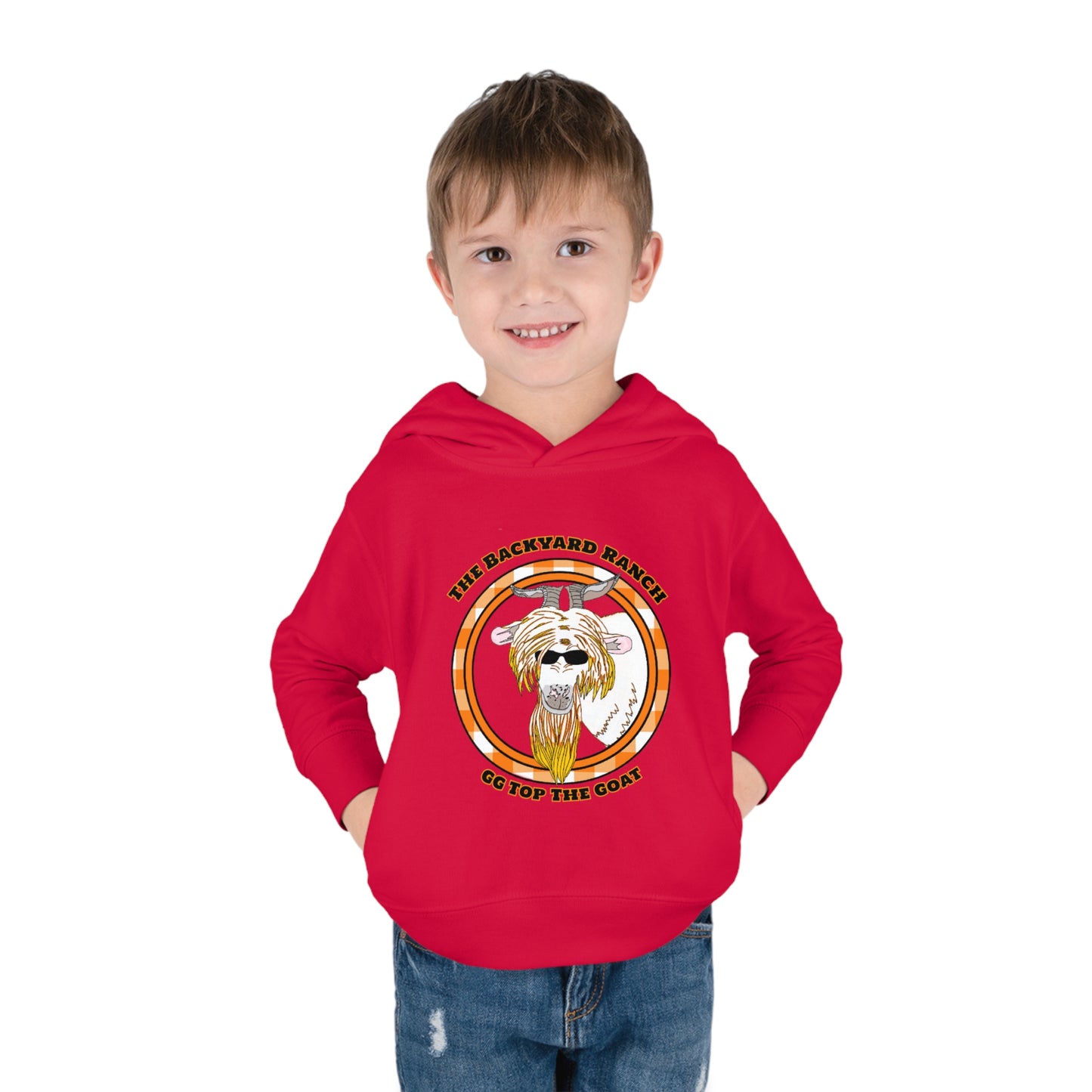 GG Top The Goat Toddler Pullover Fleece Hoodie