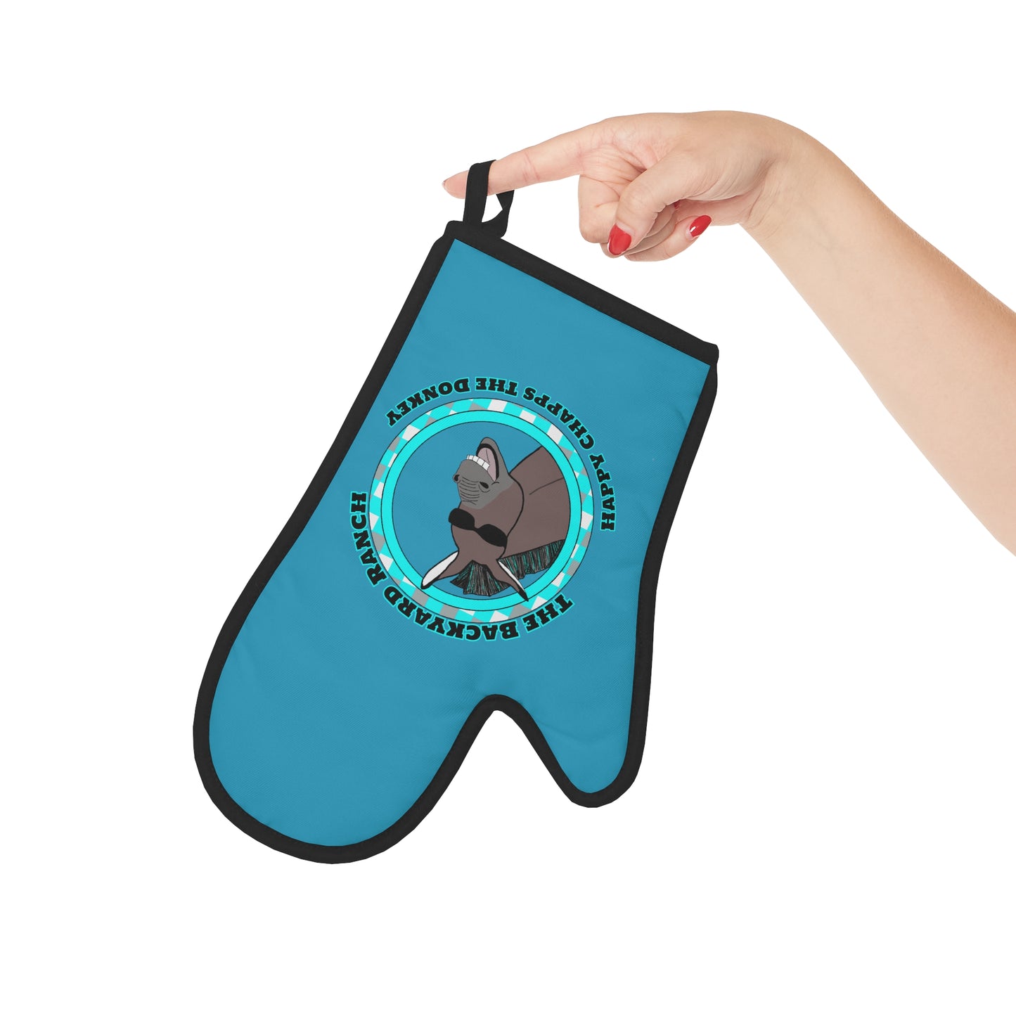 Happy Chapps The Donkey  Oven Glove