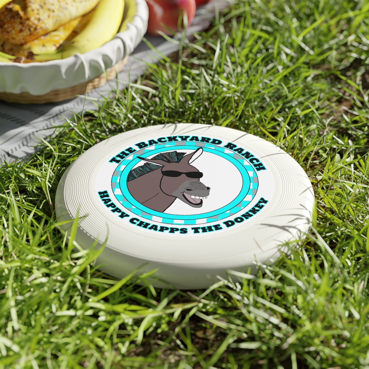 Happy Chapps The Donkey  Wham-O Frisbee