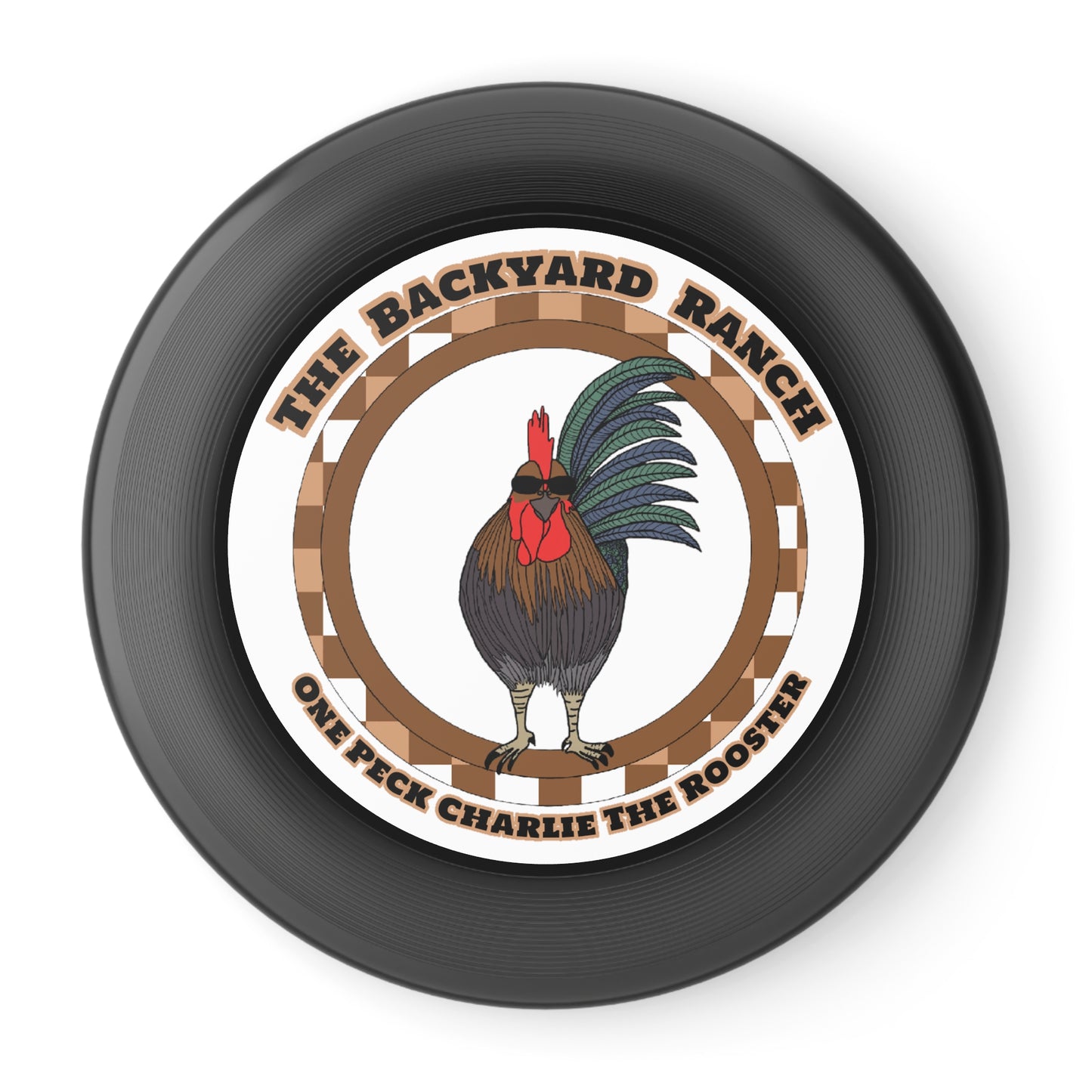 One Peck Charlie The Rooster Wham-O Frisbee