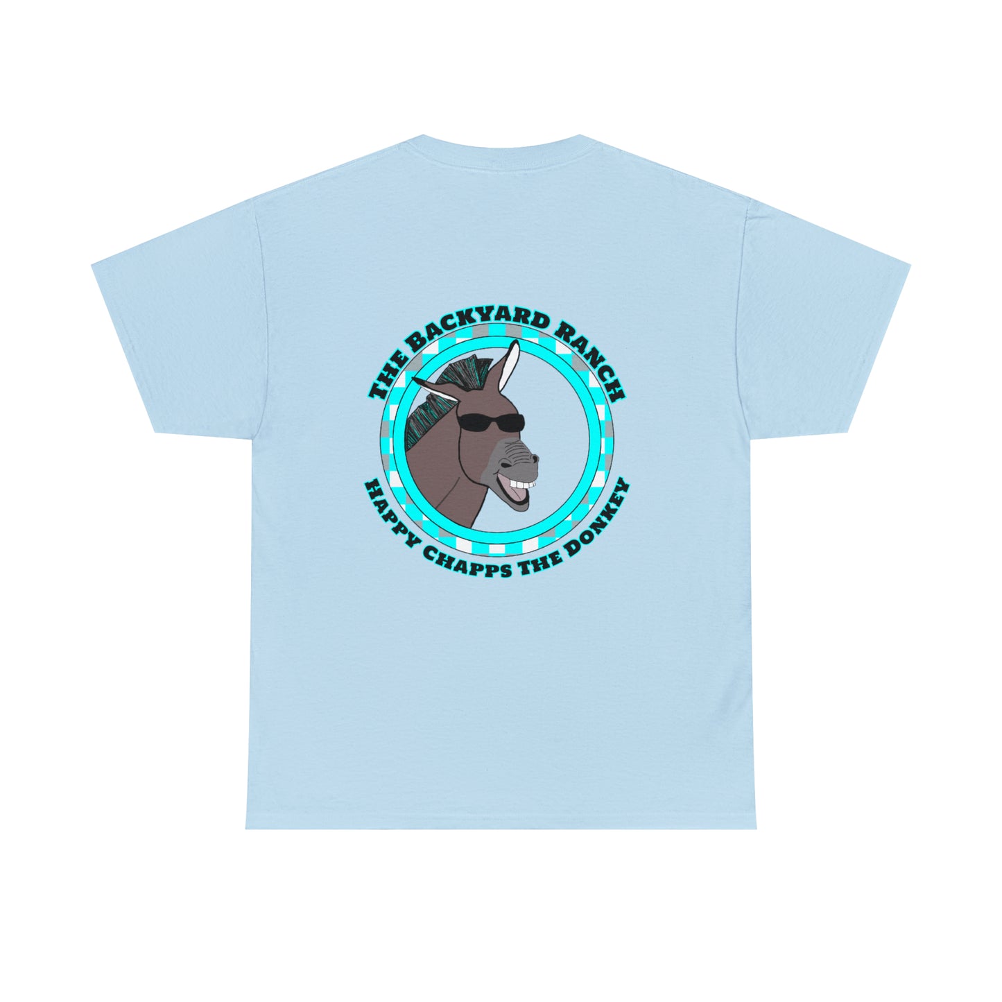 Happy Chapps The Donkey  Unisex Heavy Cotton Tee