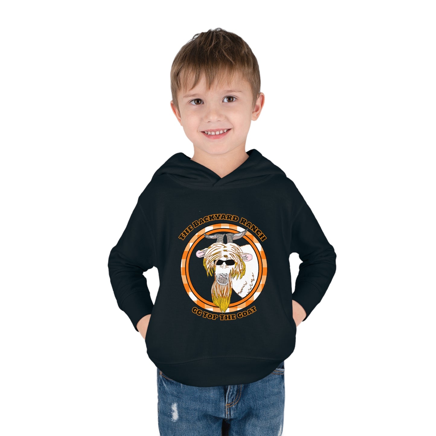 GG Top The Goat Toddler Pullover Fleece Hoodie