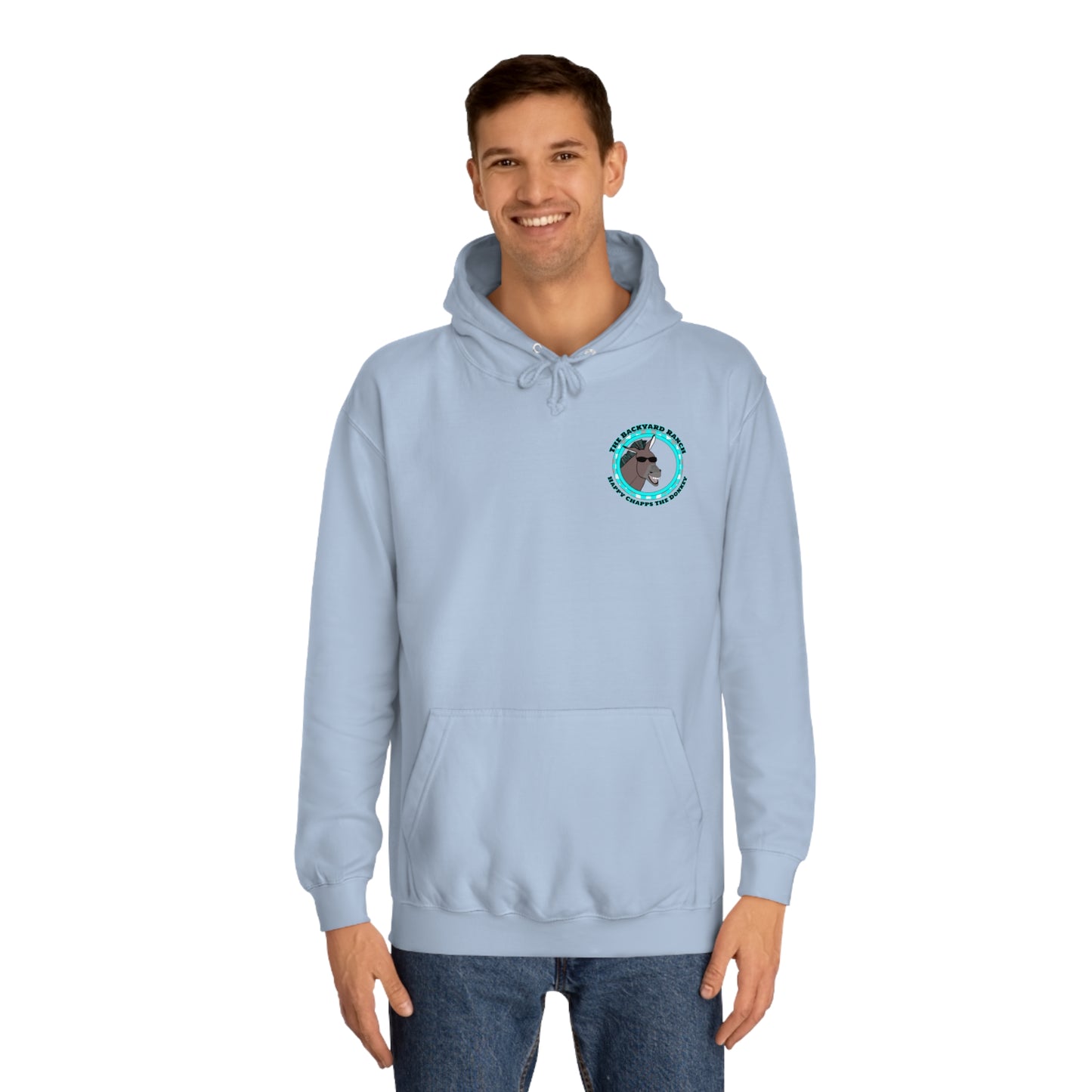 Happy Chapps The Donkey Unisex College Hoodie