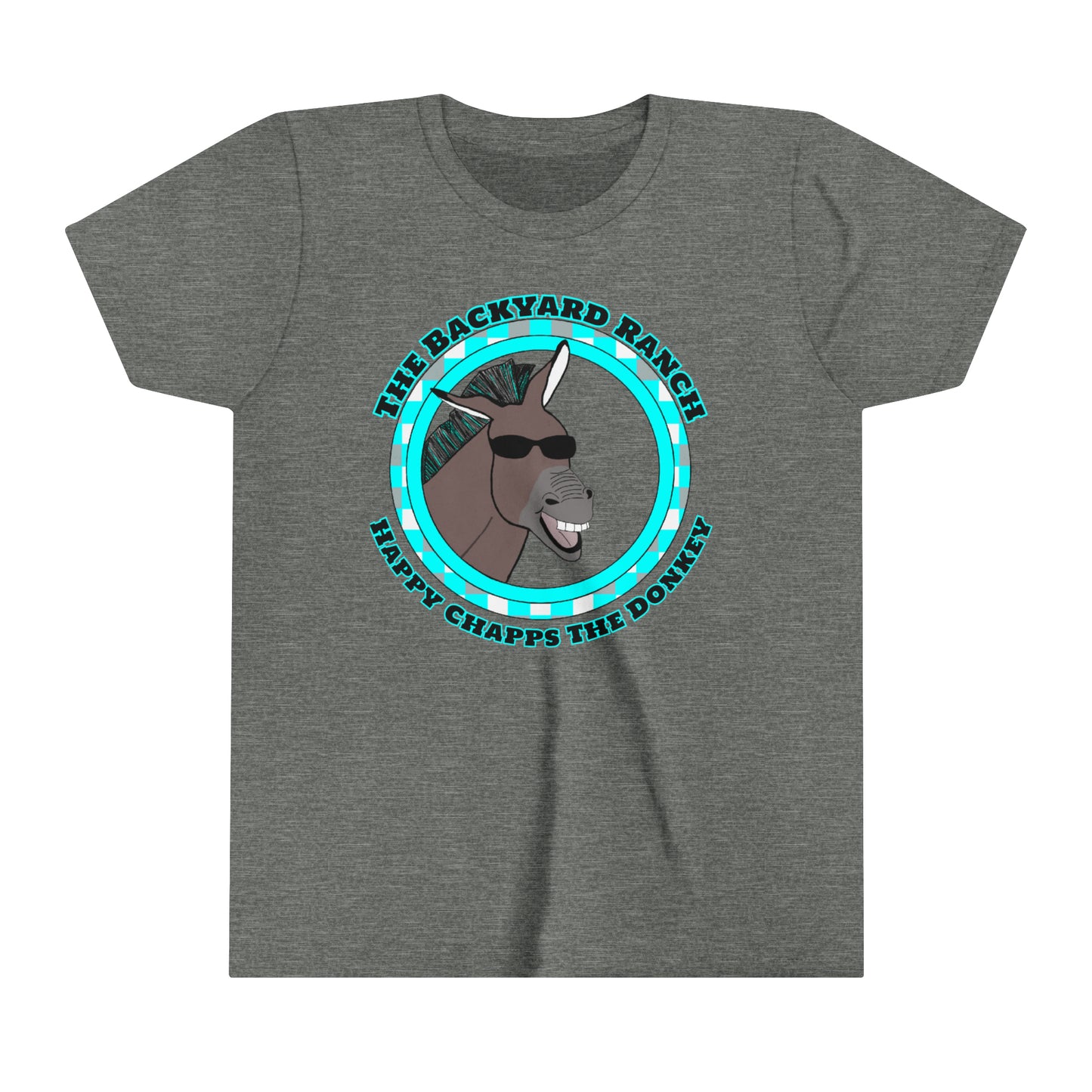 Happy Chapps The Donkey  Youth Short Sleeve Tee