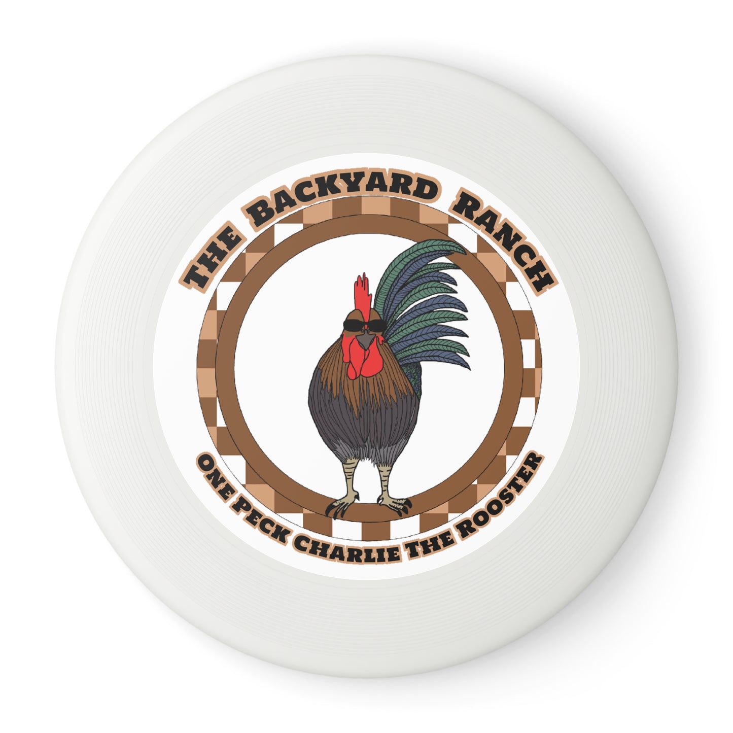 One Peck Charlie The Rooster Wham-O Frisbee