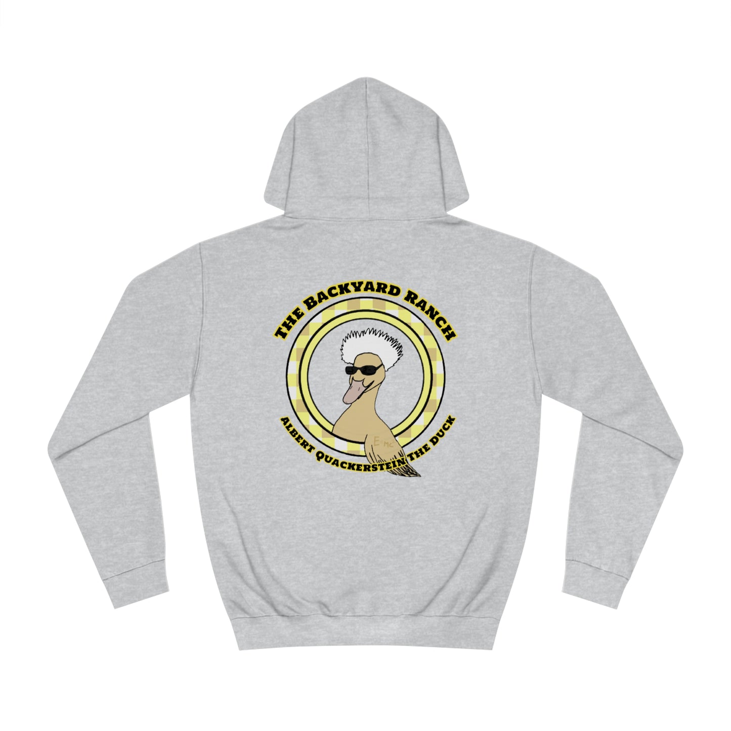 Albert Quackerstein The Duck Unisex College Hoodie