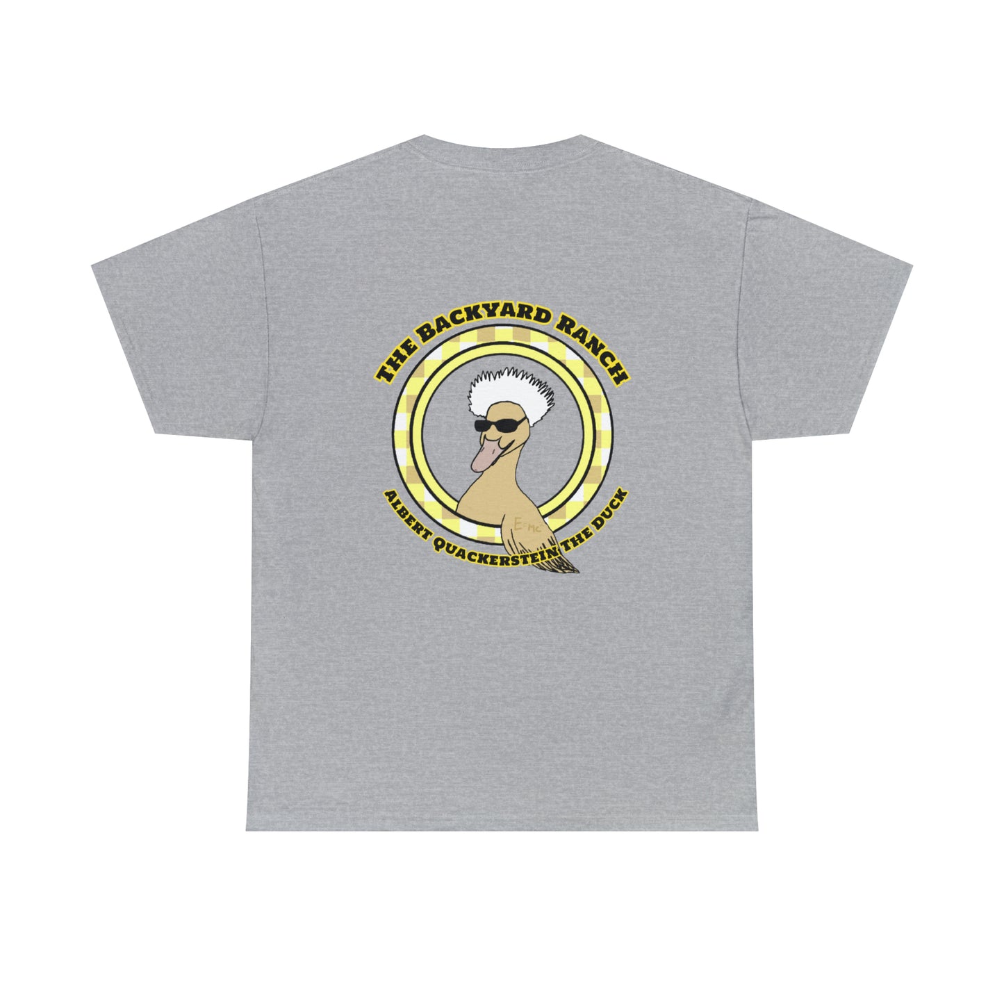 Albert Quackerstein The Duck Unisex Heavy Cotton Tee